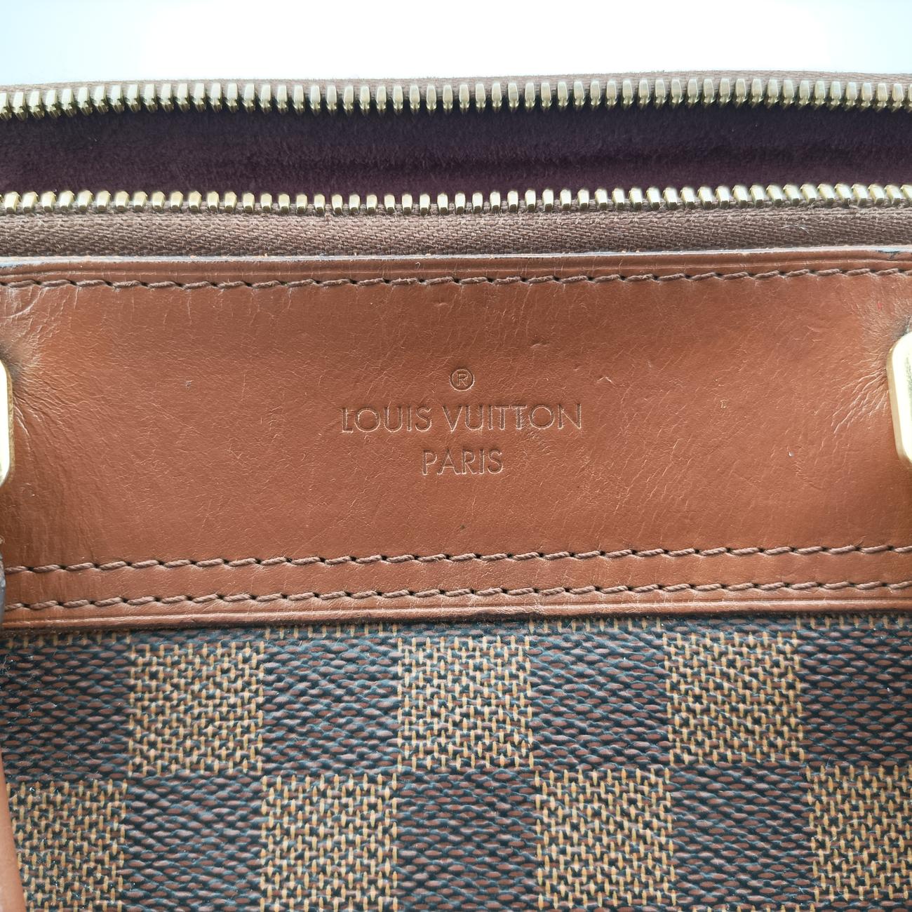 Pre-owned Louis Vuitton GREENWICH EBENE Damier Canvas N41337 handbag | stylenewstar