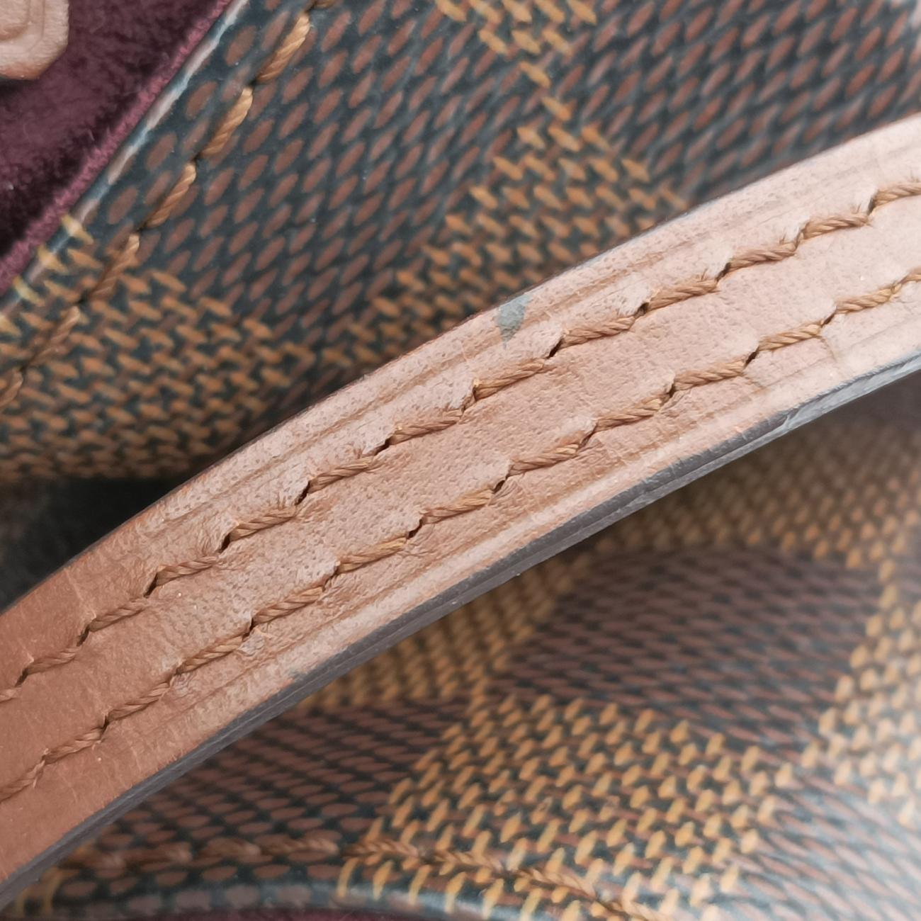 Pre-owned Louis Vuitton GREENWICH EBENE Damier Canvas N41337 handbag | stylenewstar