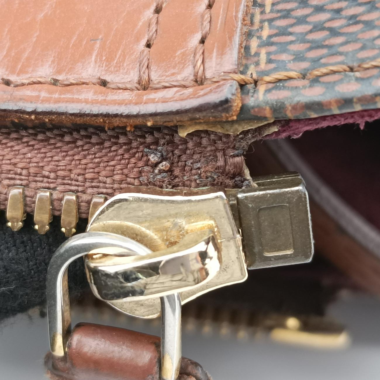 Pre-owned Louis Vuitton GREENWICH EBENE Damier Canvas N41337 handbag | stylenewstar