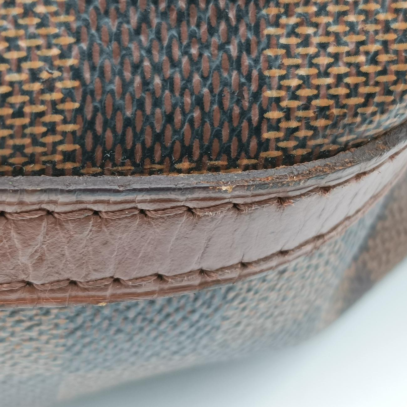 Pre-owned Louis Vuitton GREENWICH EBENE Damier Canvas N41337 handbag | stylenewstar