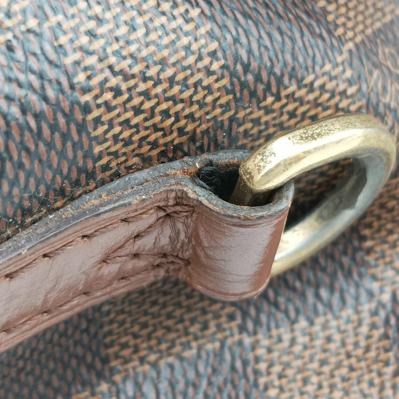 Pre-owned Louis Vuitton GREENWICH EBENE Damier Canvas N41337 handbag | stylenewstar