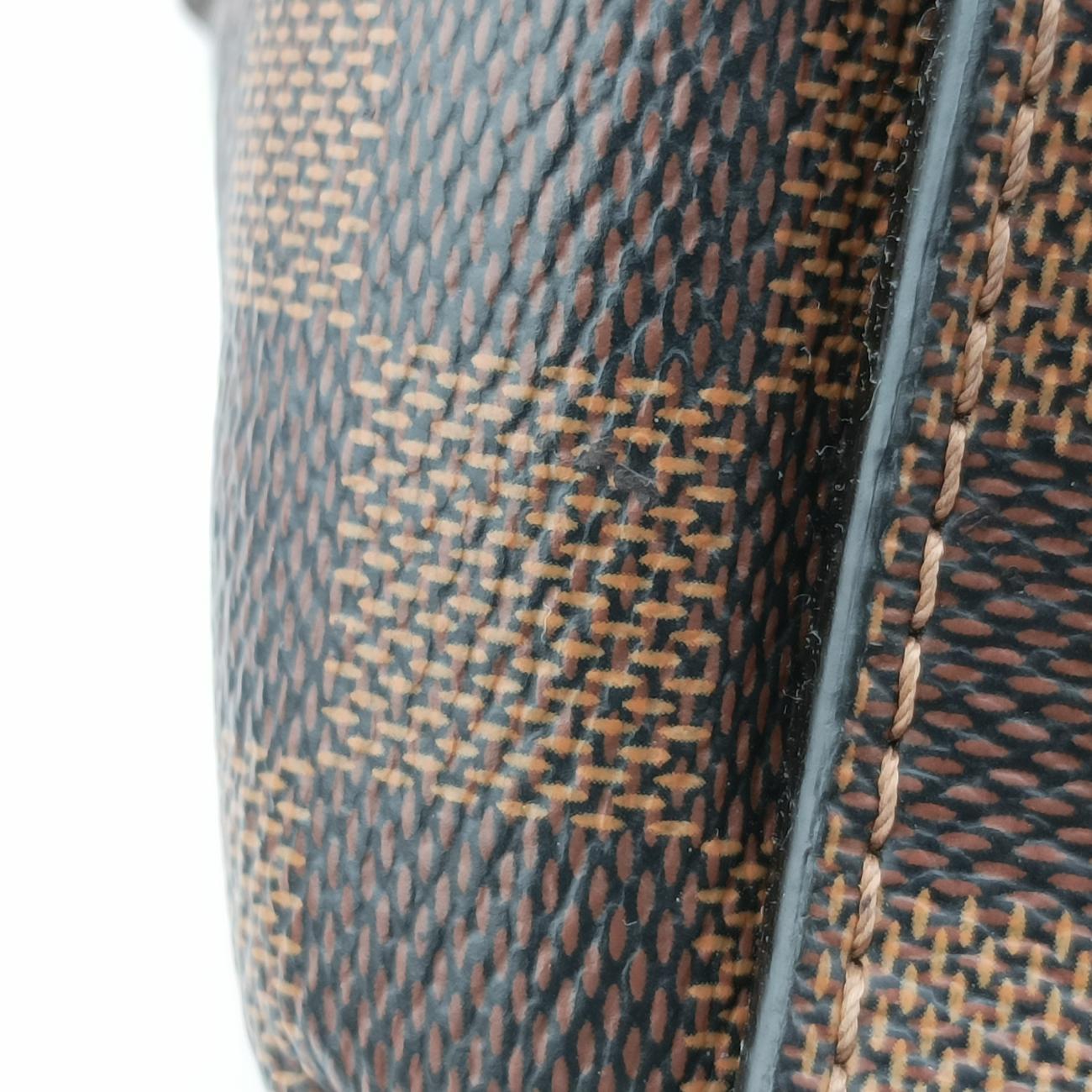 Pre-owned Louis Vuitton GREENWICH EBENE Damier Canvas N41337 handbag | stylenewstar