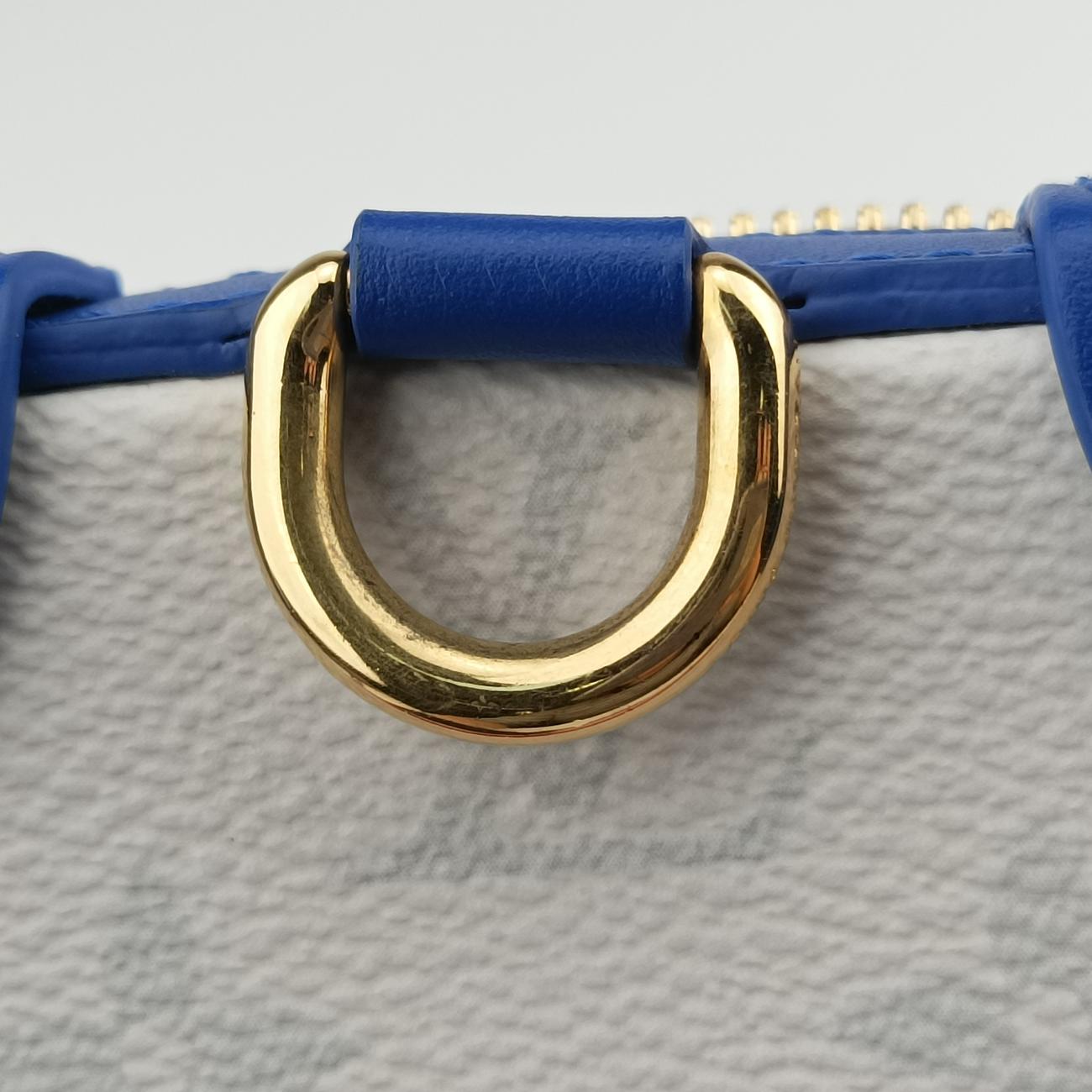 Pre-owned Louis Vuitton LV x NBA SOFT TRANK  PHONE BOX Antarctica x Red x White Monogram Canvas×calf leather M80101 shoulderbag | stylenewstar