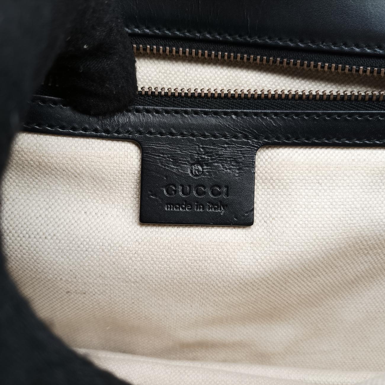 Vintage Gucci GG Marmont Black Leather 431777 shoulderbag | stylenewstar