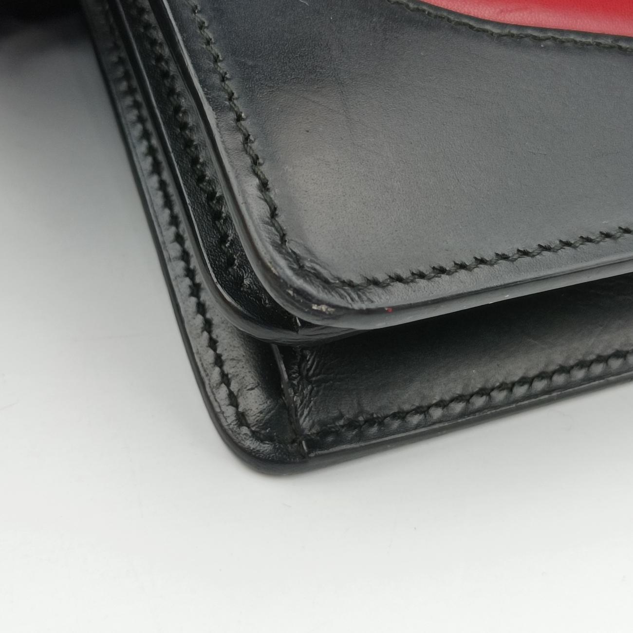 Vintage Gucci GG Marmont Black Leather 431777 shoulderbag | stylenewstar