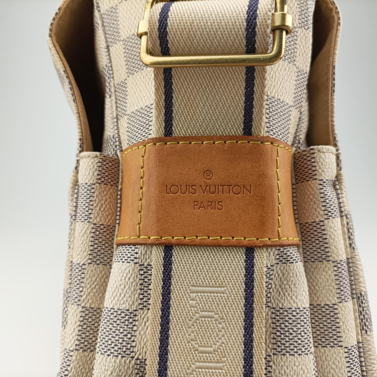 Pre-owned Louis Vuitton NAVIGLIO Azur Damier Canvas N51189 shoulderbag | stylenewstar