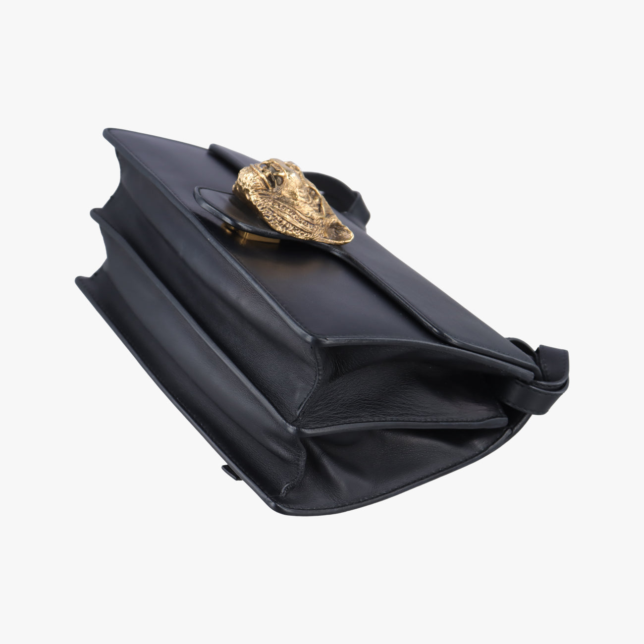 Vintage Gucci Animalier Black Leather 412007 shoulderbag | stylenewstar