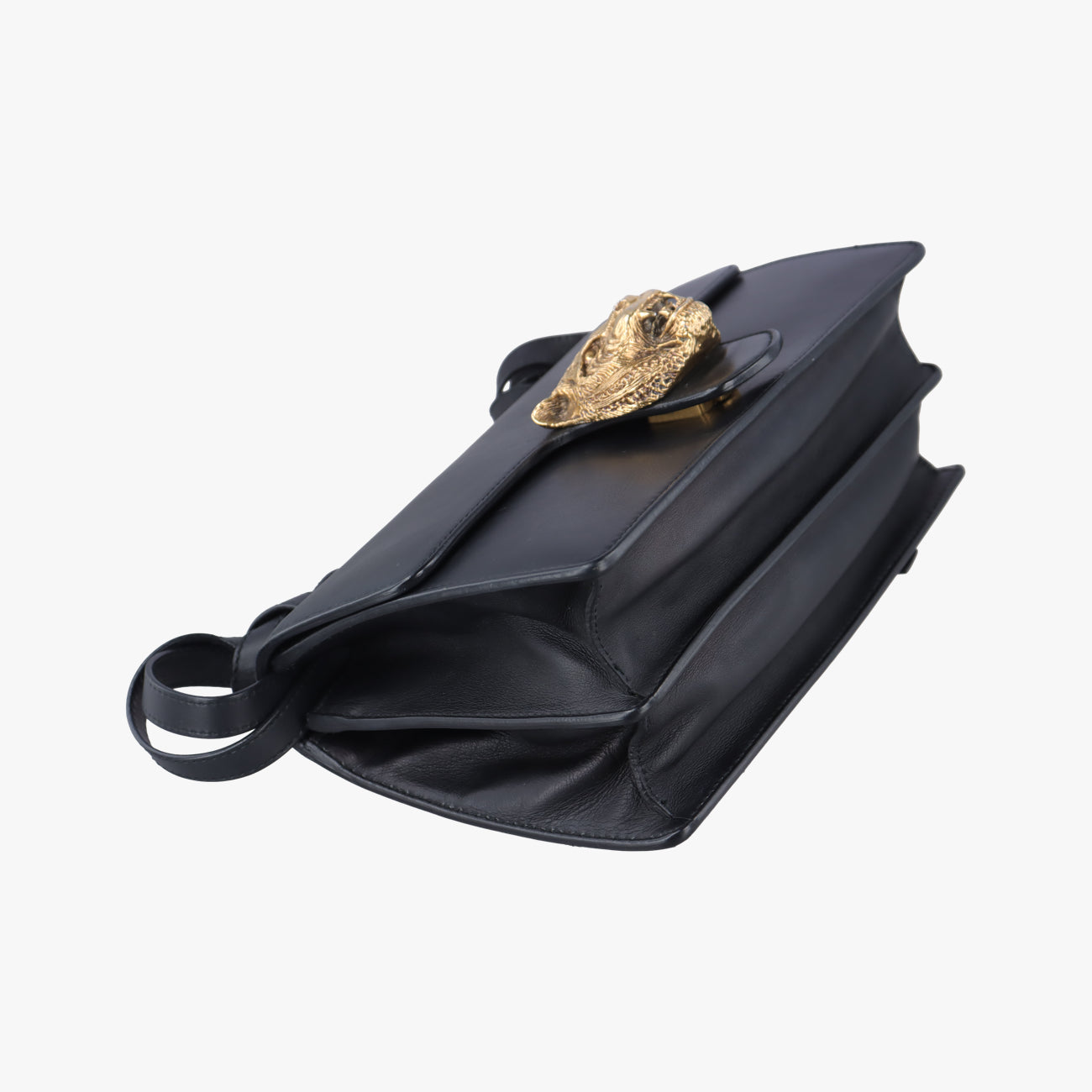 Vintage Gucci Animalier Black Leather 412007 shoulderbag | stylenewstar