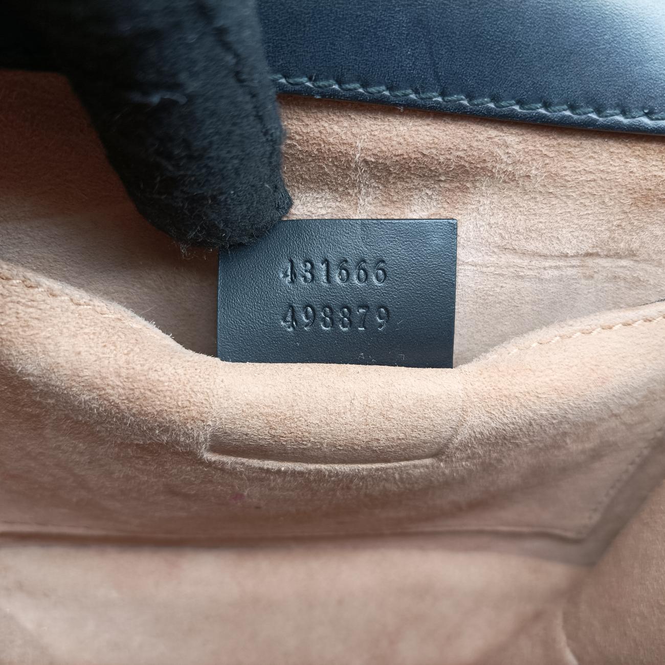 Vintage Gucci Sylvie Black×red×Green Leather 431666 shoulderbag | stylenewstar