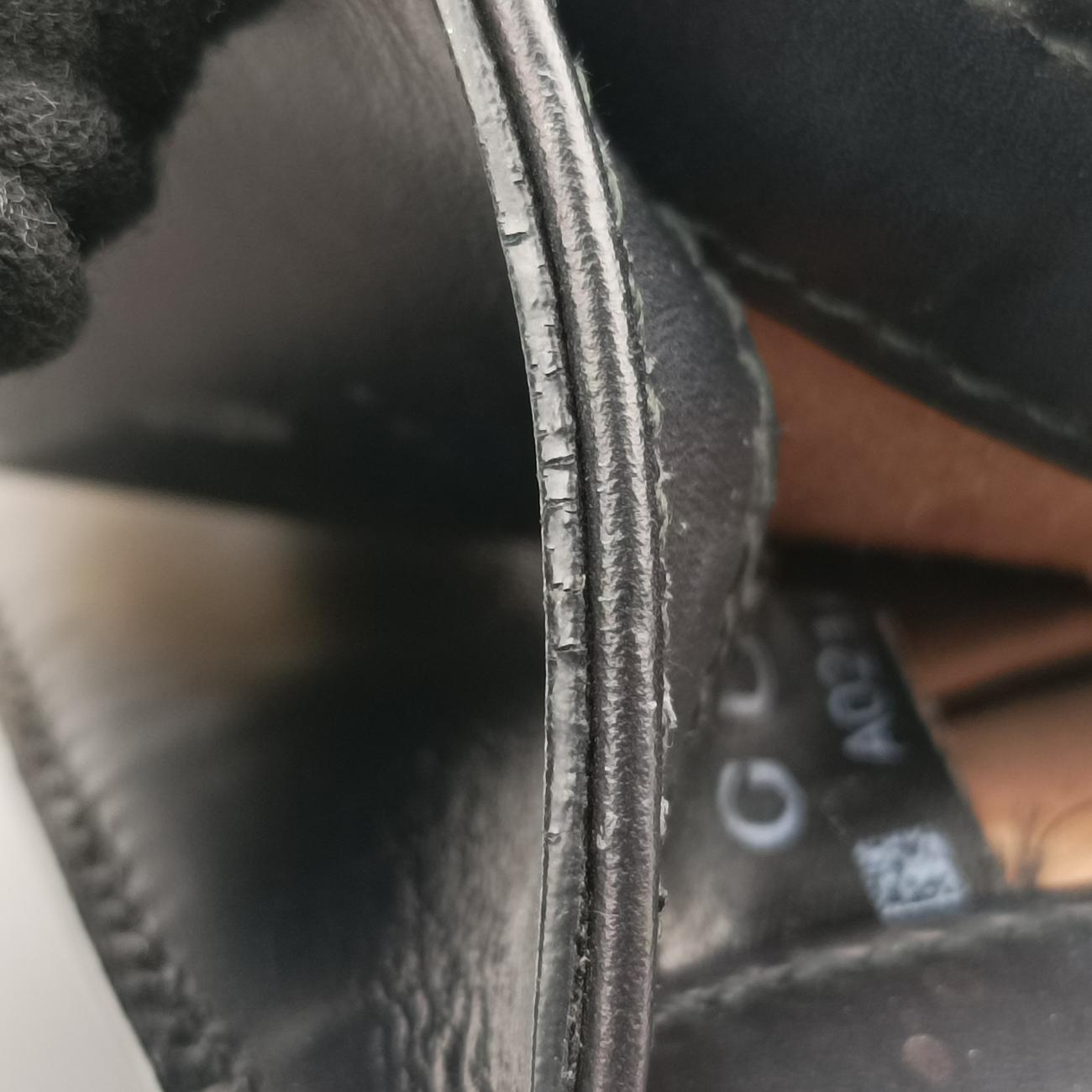 Vintage Gucci Sylvie Black×red×Green Leather 431666 shoulderbag | stylenewstar