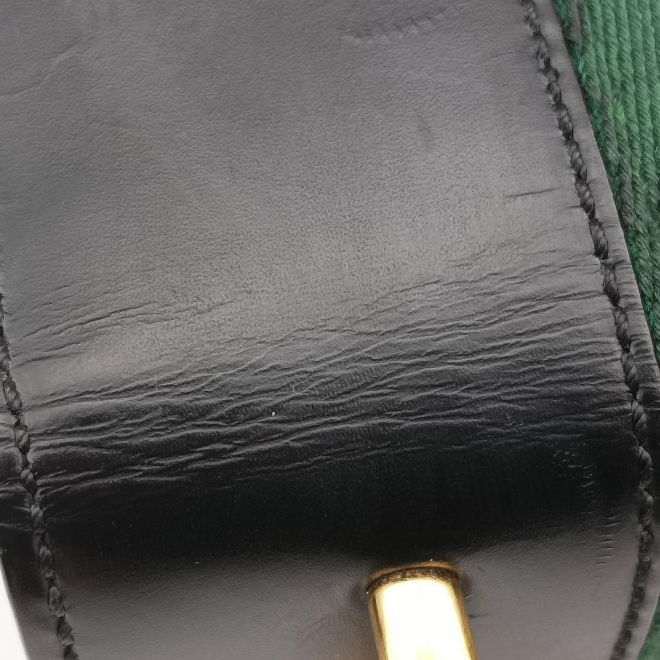 Vintage Gucci Sylvie Black×red×Green Leather 431666 shoulderbag | stylenewstar