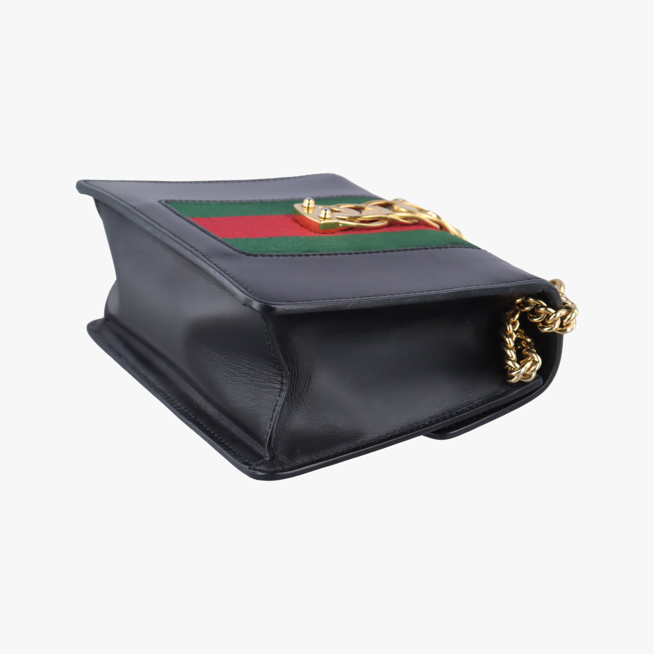 Vintage Gucci Sylvie Black×red×Green Leather 431666 shoulderbag | stylenewstar