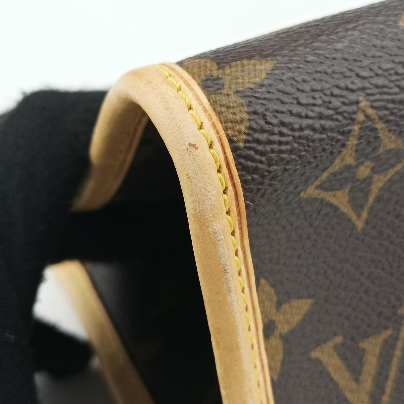 Secondhand Louis Vuitton Popincourt brown Monogram Canvas M40009 handbag | stylenewstar