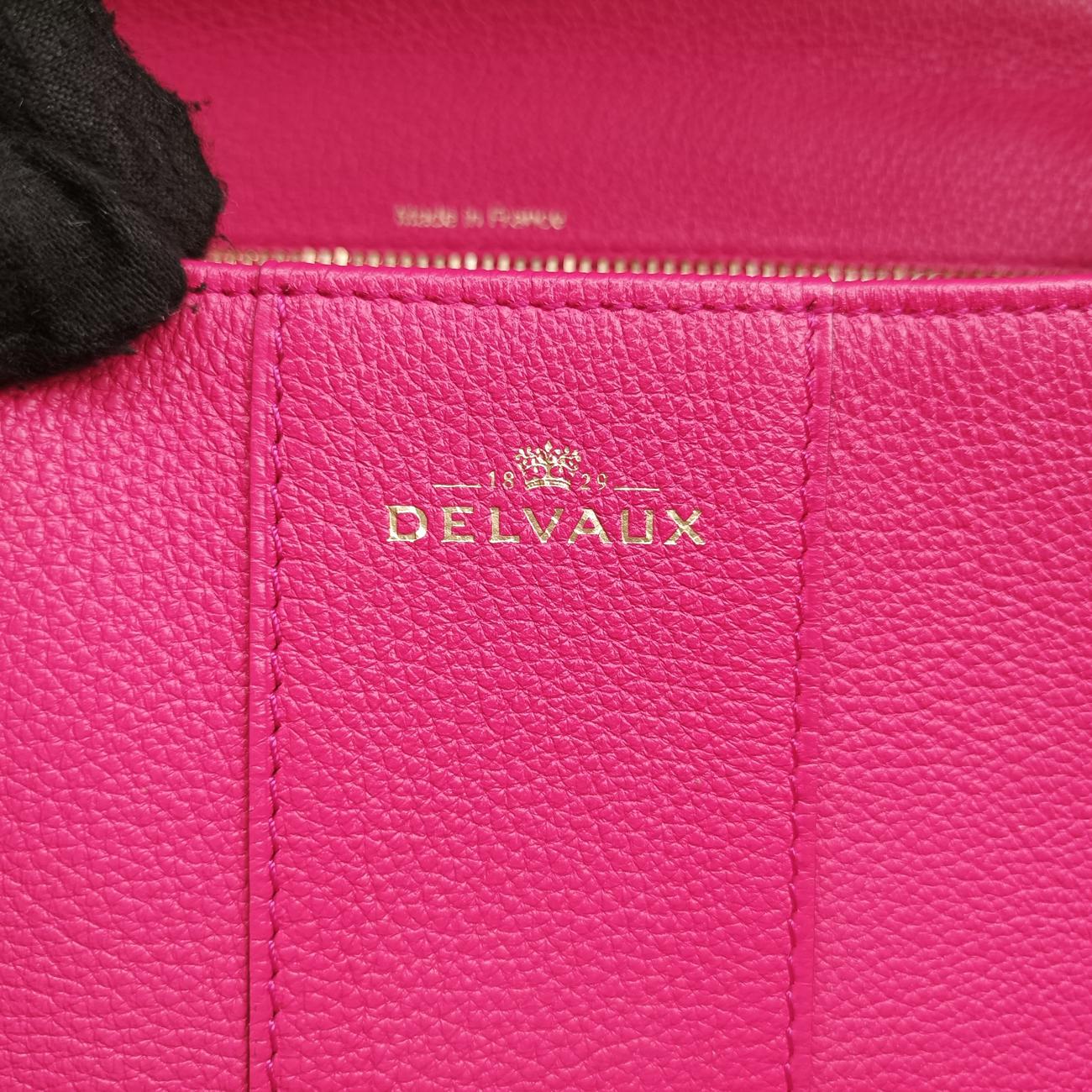 Pre-owned Delvaux Brilliant Pink leather  shoulderbag | stylenewstar