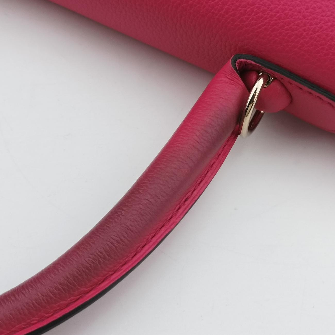 Pre-owned Delvaux Brilliant Pink leather  shoulderbag | stylenewstar