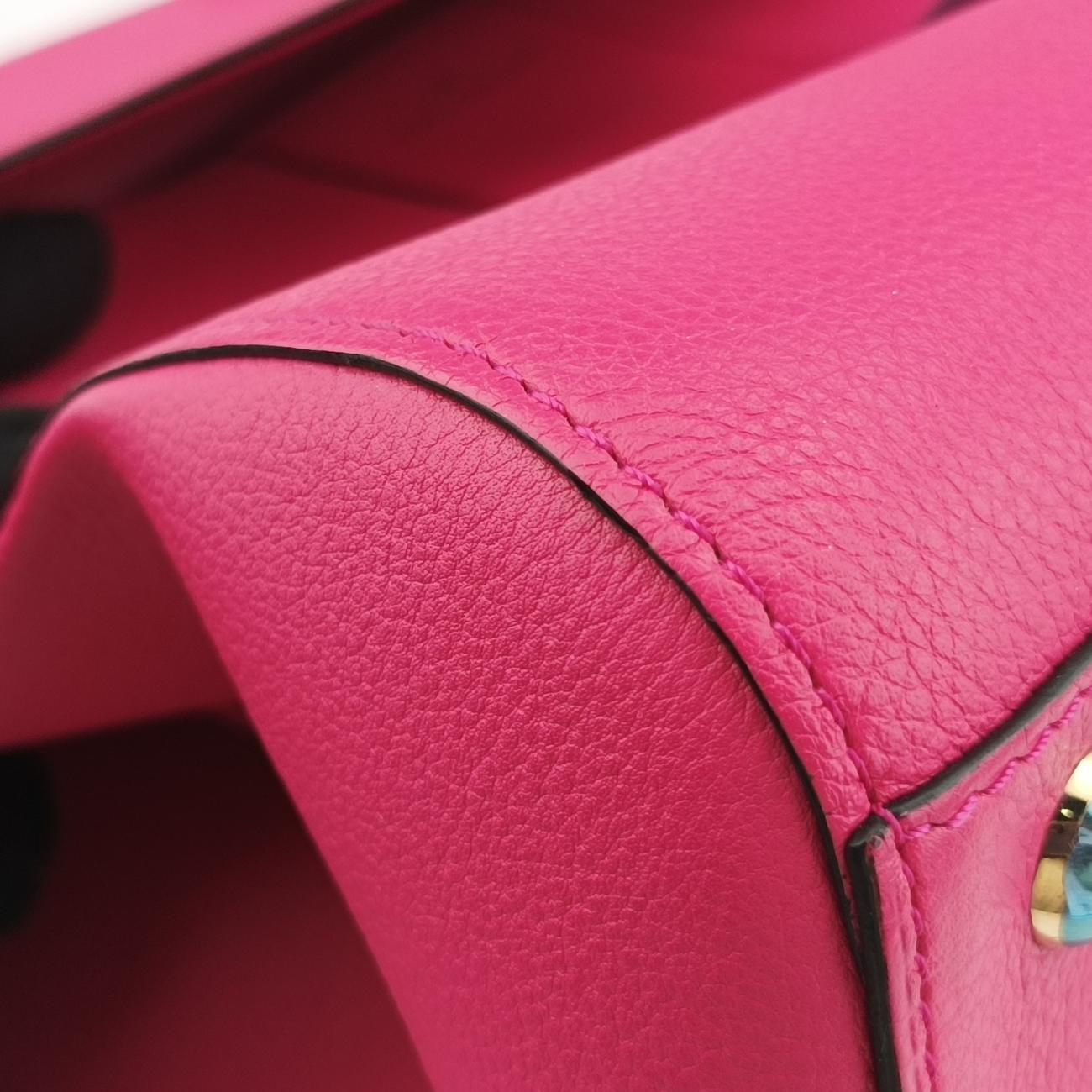 Pre-owned Delvaux Brilliant Pink leather  shoulderbag | stylenewstar