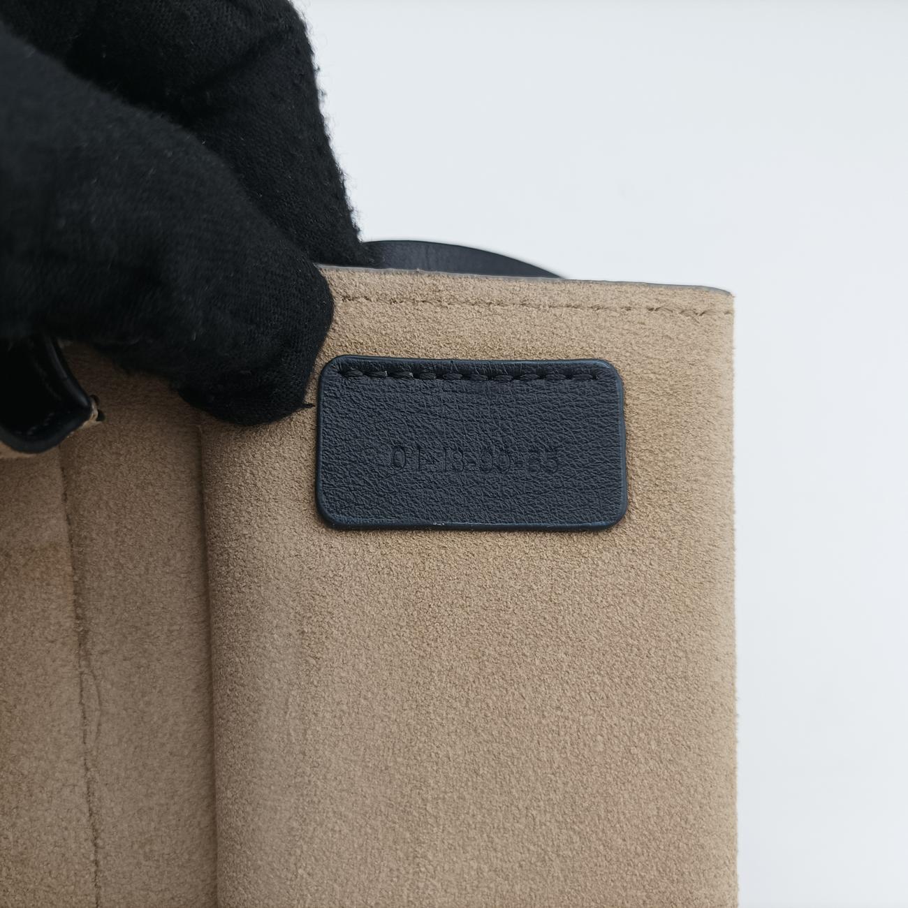 Pre-owned Chloe FAYE Black Leather × suede  shoulderbag | stylenewstar