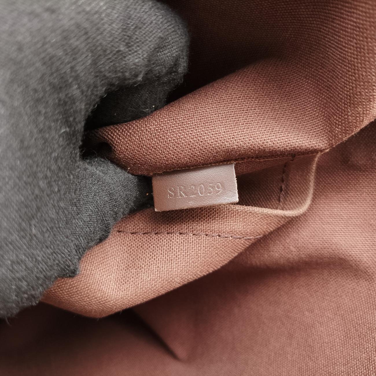 Pre-owned Louis Vuitton BROOKLYN MM EBENE Damier Canvas N51211 shoulderbag | stylenewstar