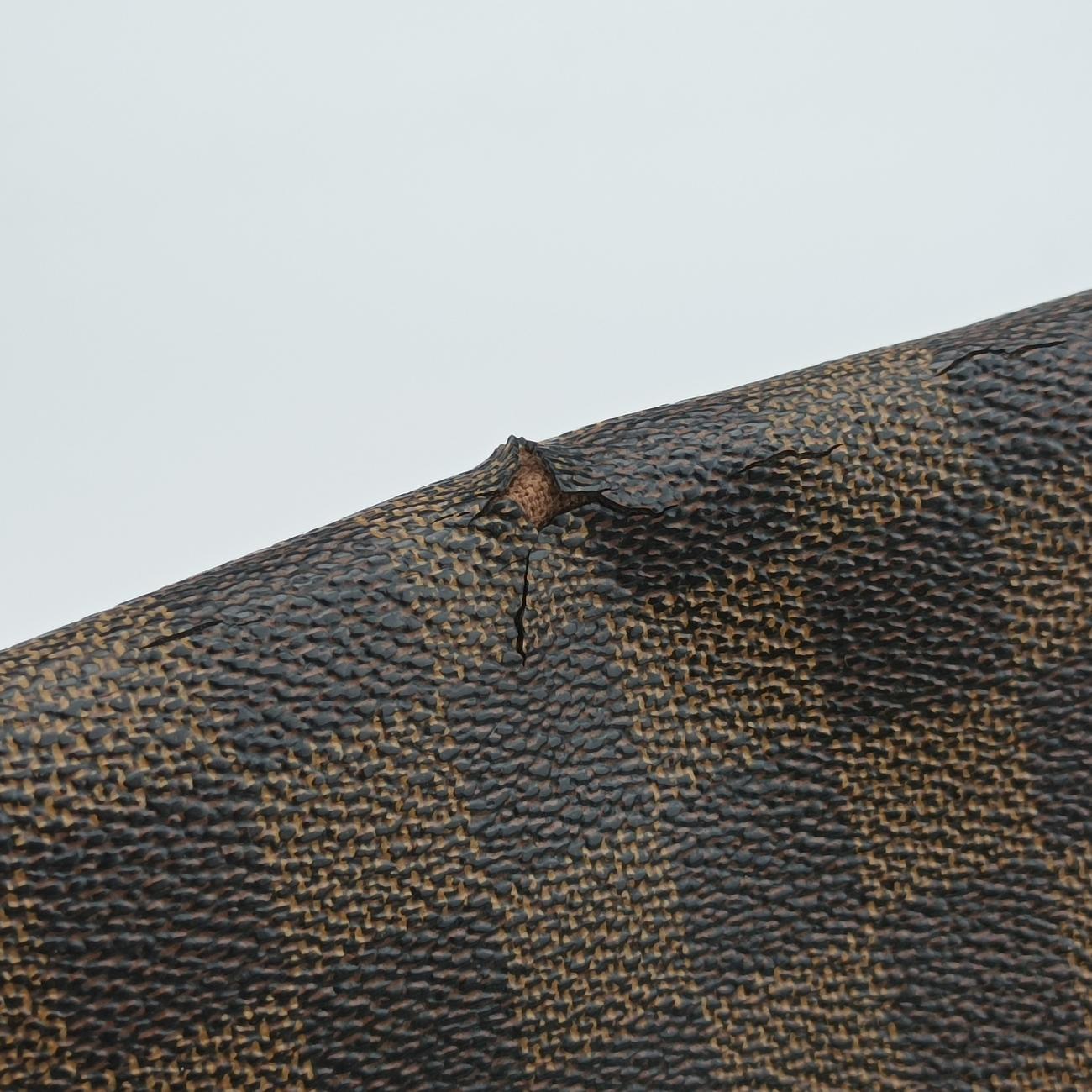 Pre-owned Louis Vuitton BROOKLYN MM EBENE Damier Canvas N51211 shoulderbag | stylenewstar