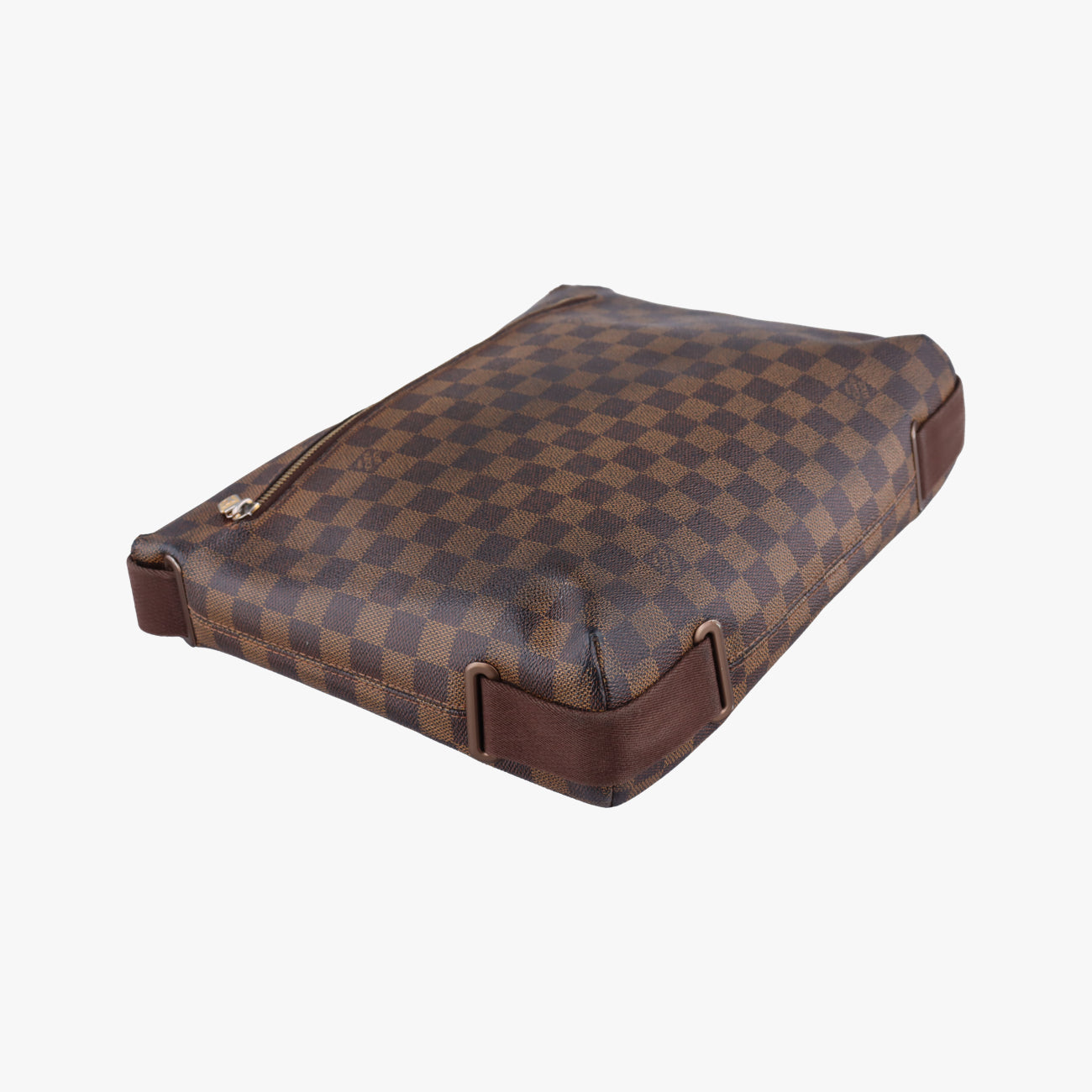 Pre-owned Louis Vuitton BROOKLYN MM EBENE Damier Canvas N51211 shoulderbag | stylenewstar