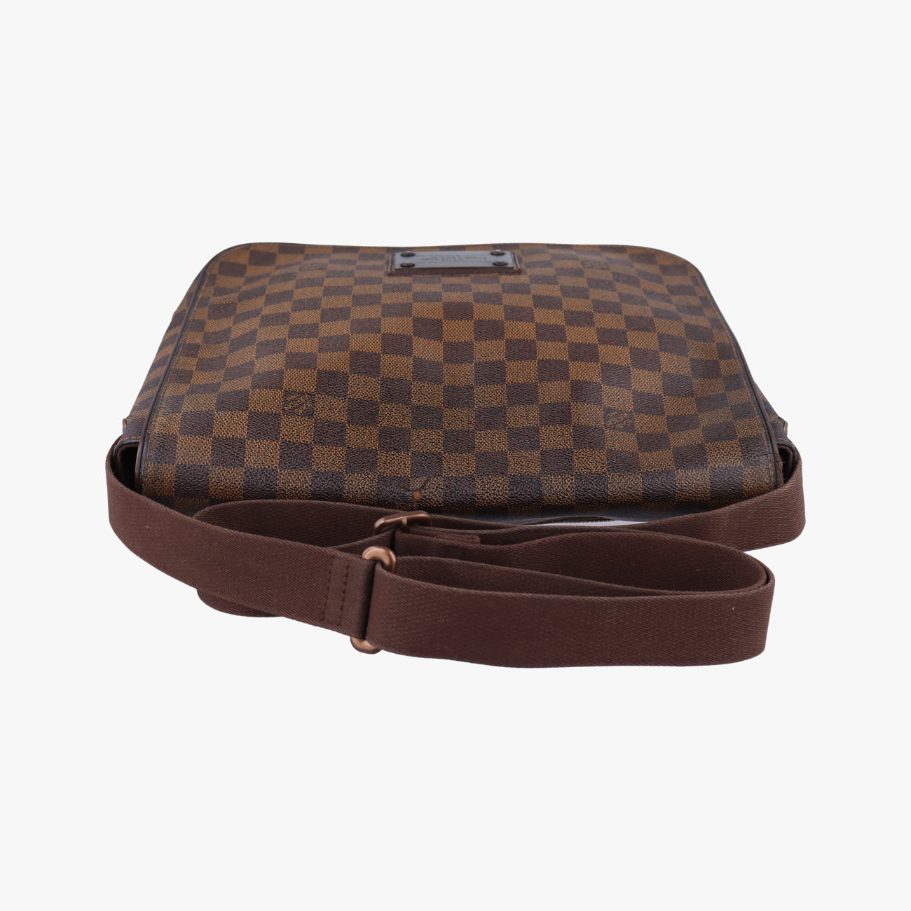 Pre-owned Louis Vuitton BROOKLYN MM EBENE Damier Canvas N51211 shoulderbag | stylenewstar