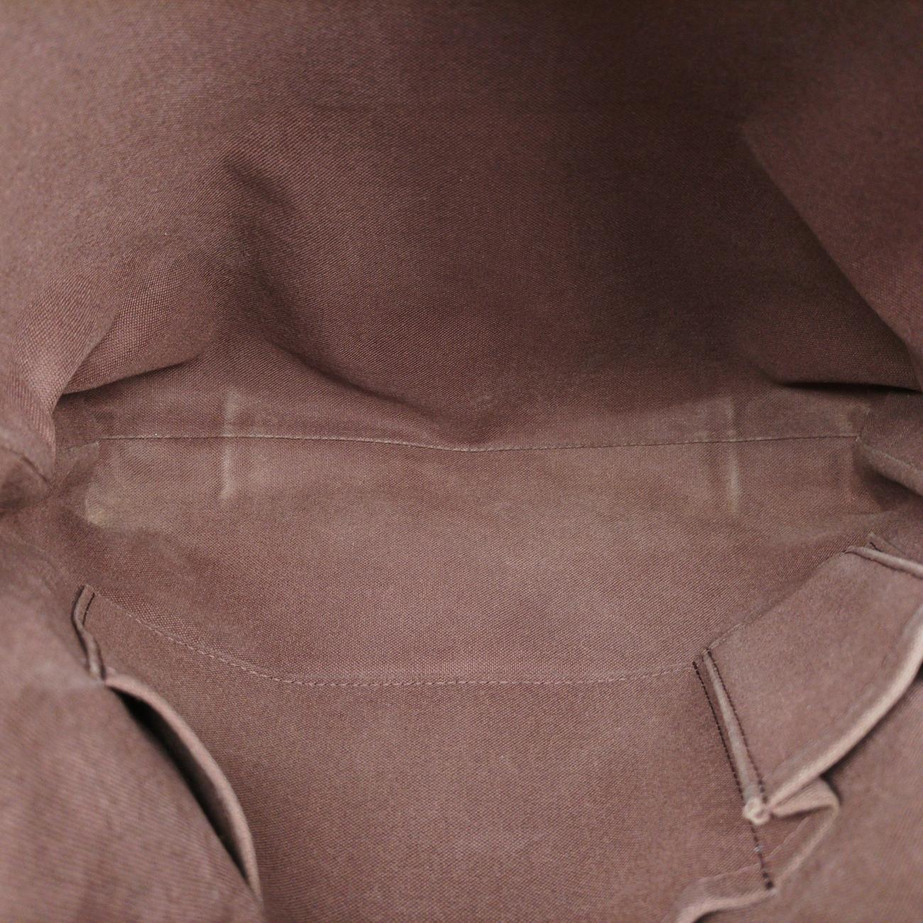 Pre-owned Louis Vuitton BROOKLYN MM EBENE Damier Canvas N51211 shoulderbag | stylenewstar