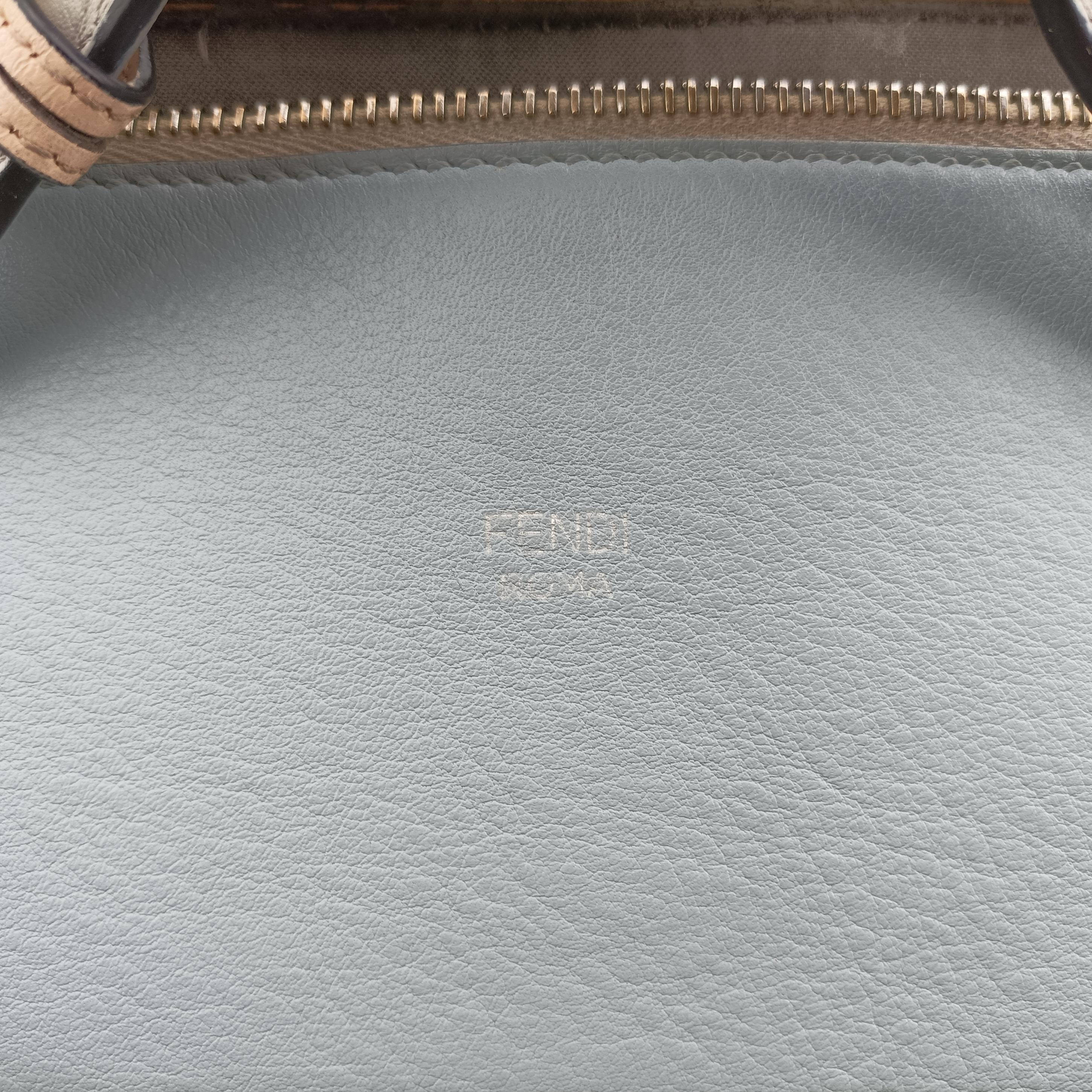 Secondhand Fendi Small By The Way Blue Leather 8BL125 shoulderbag | stylenewstar