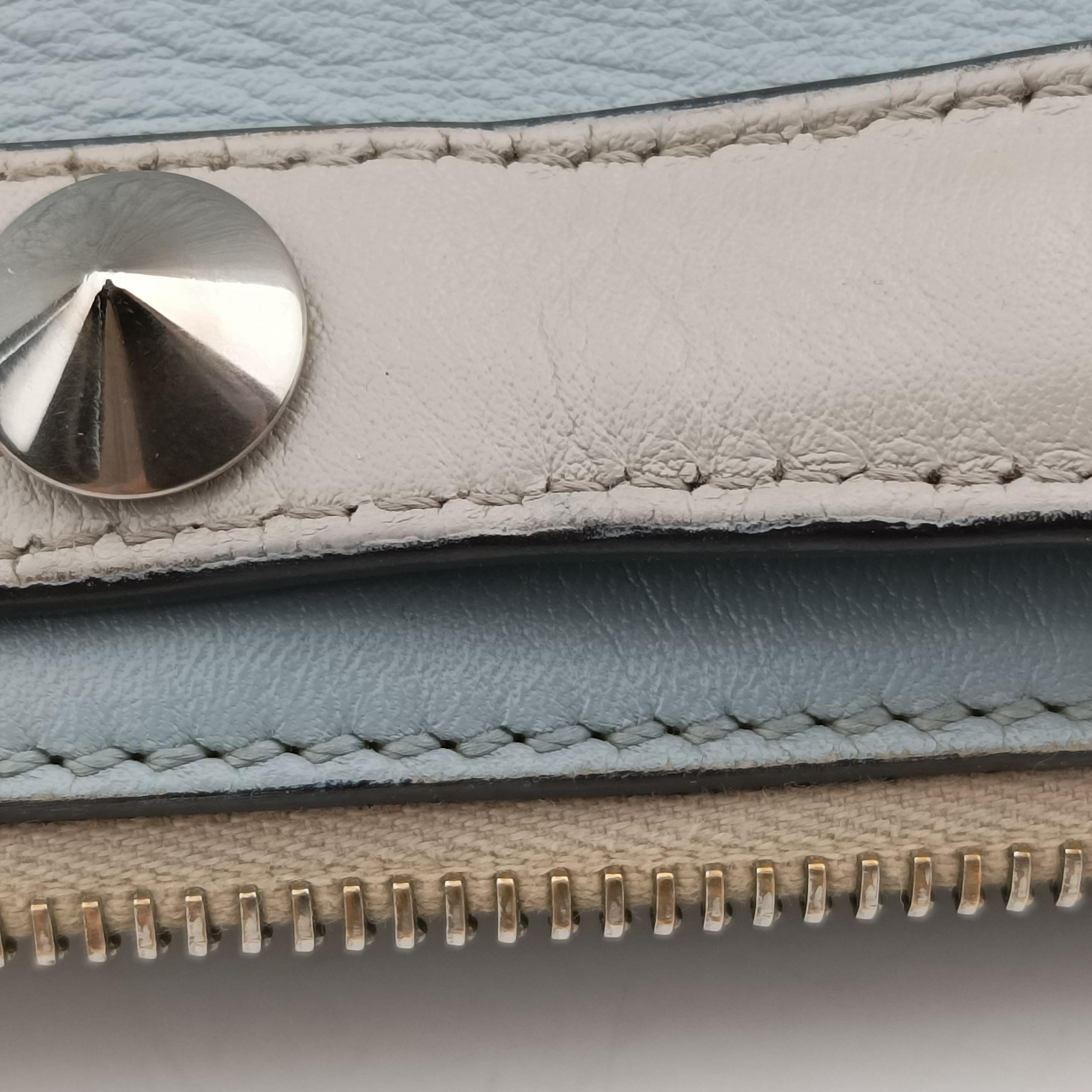 Secondhand Fendi Small By The Way Blue Leather 8BL125 shoulderbag | stylenewstar