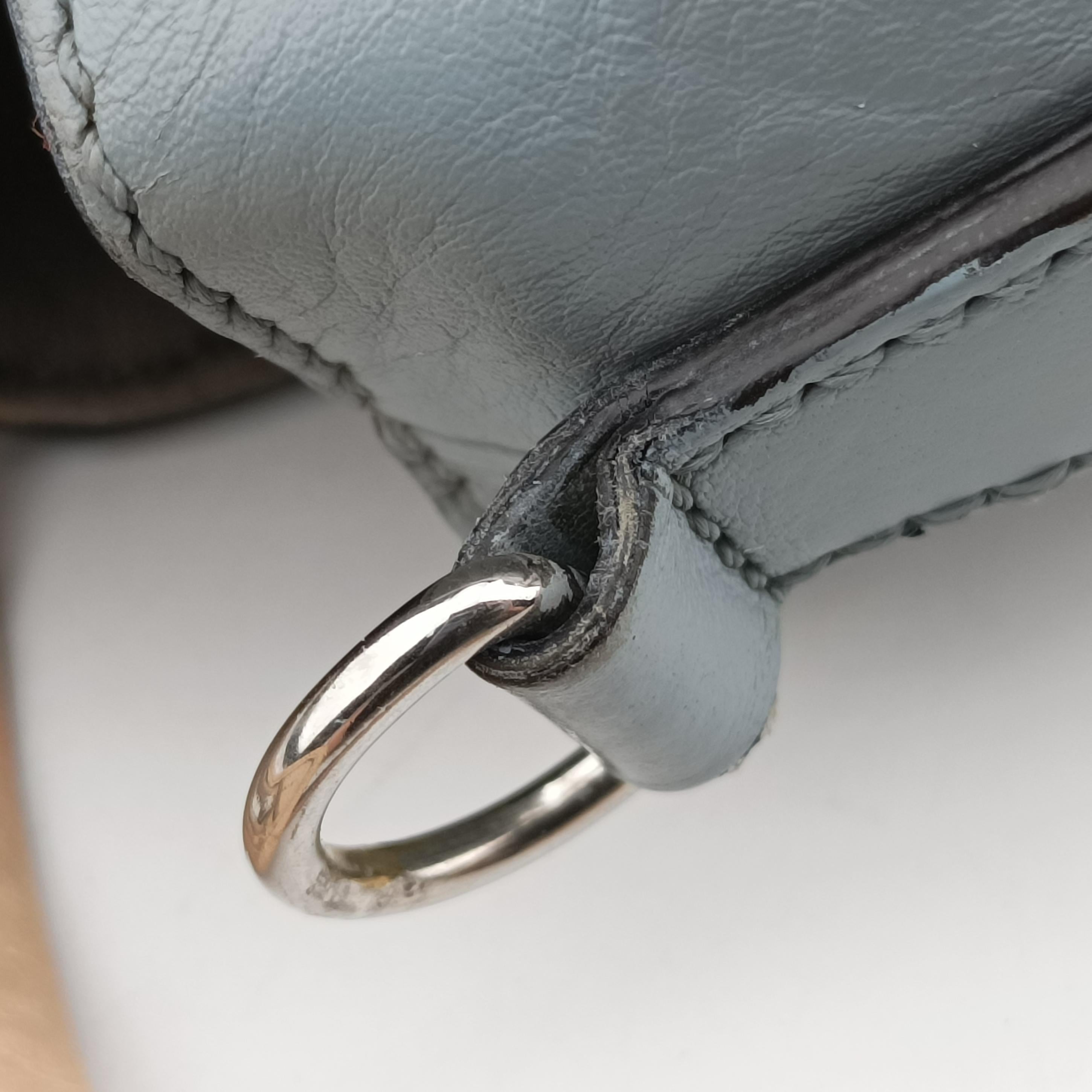 Secondhand Fendi Small By The Way Blue Leather 8BL125 shoulderbag | stylenewstar