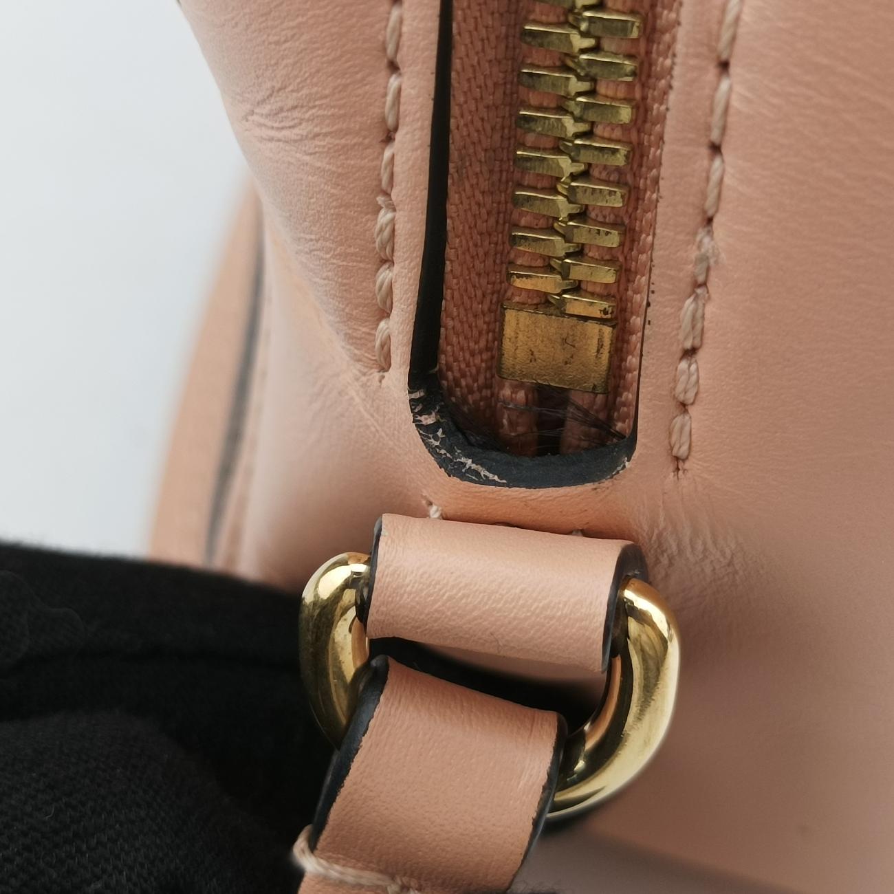 Vintage Louis Vuitton SANTA MONICA EBENE×VENUS Damier Canvas×calf leather N40179 shoulderbag | stylenewstar