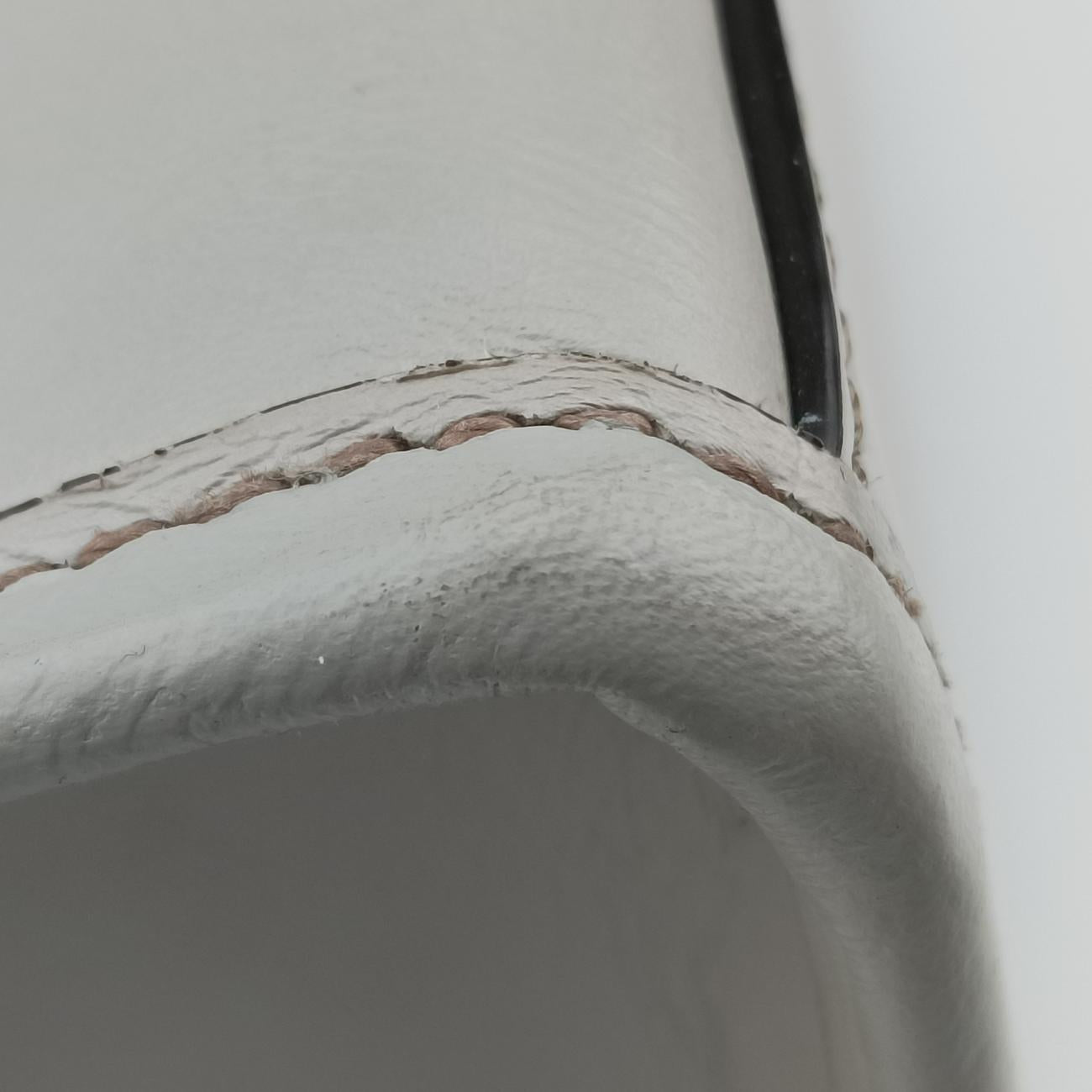 Pre-owned Fendi Shopper White Leather 7VA481 shoulderbag | stylenewstar