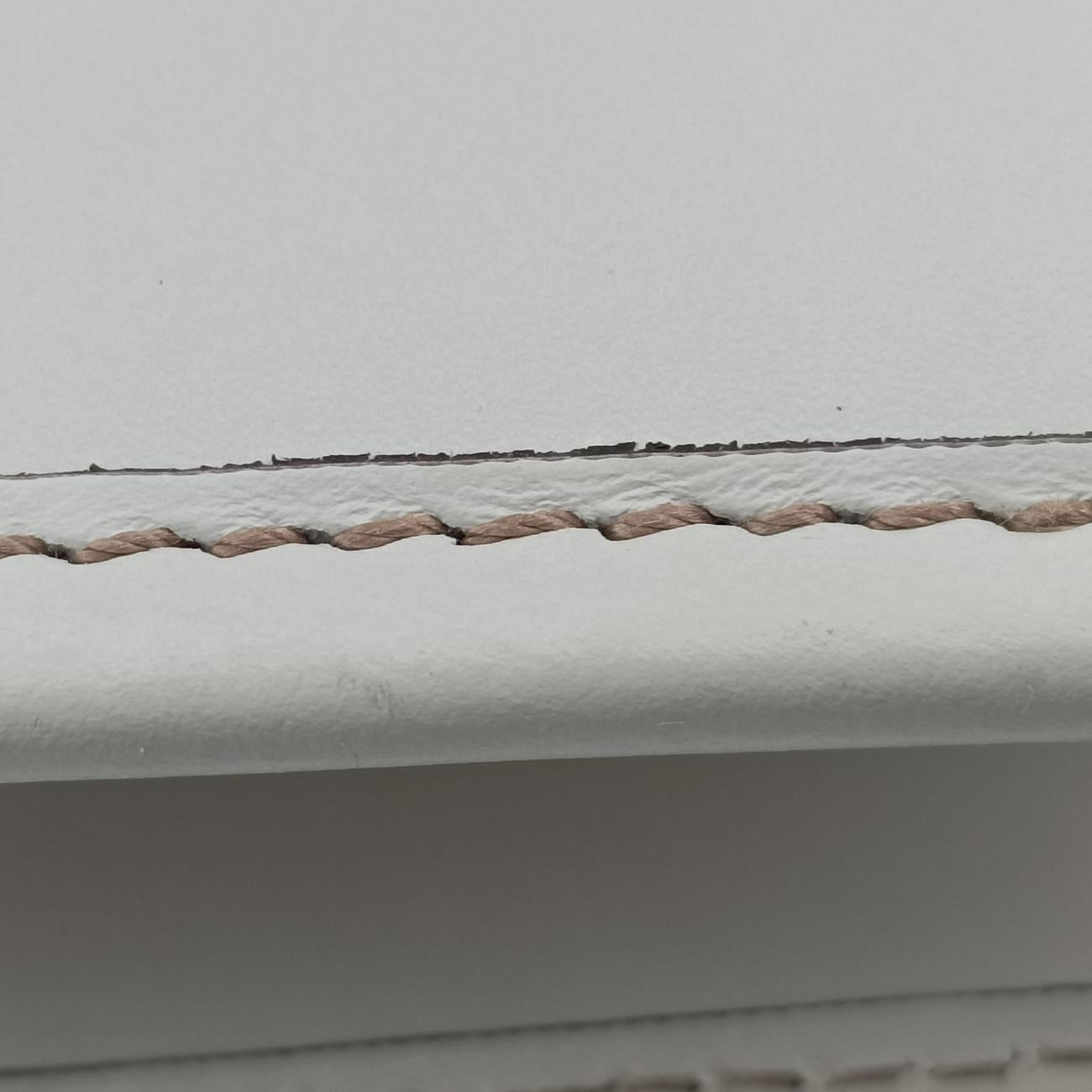 Pre-owned Fendi Shopper White Leather 7VA481 shoulderbag | stylenewstar