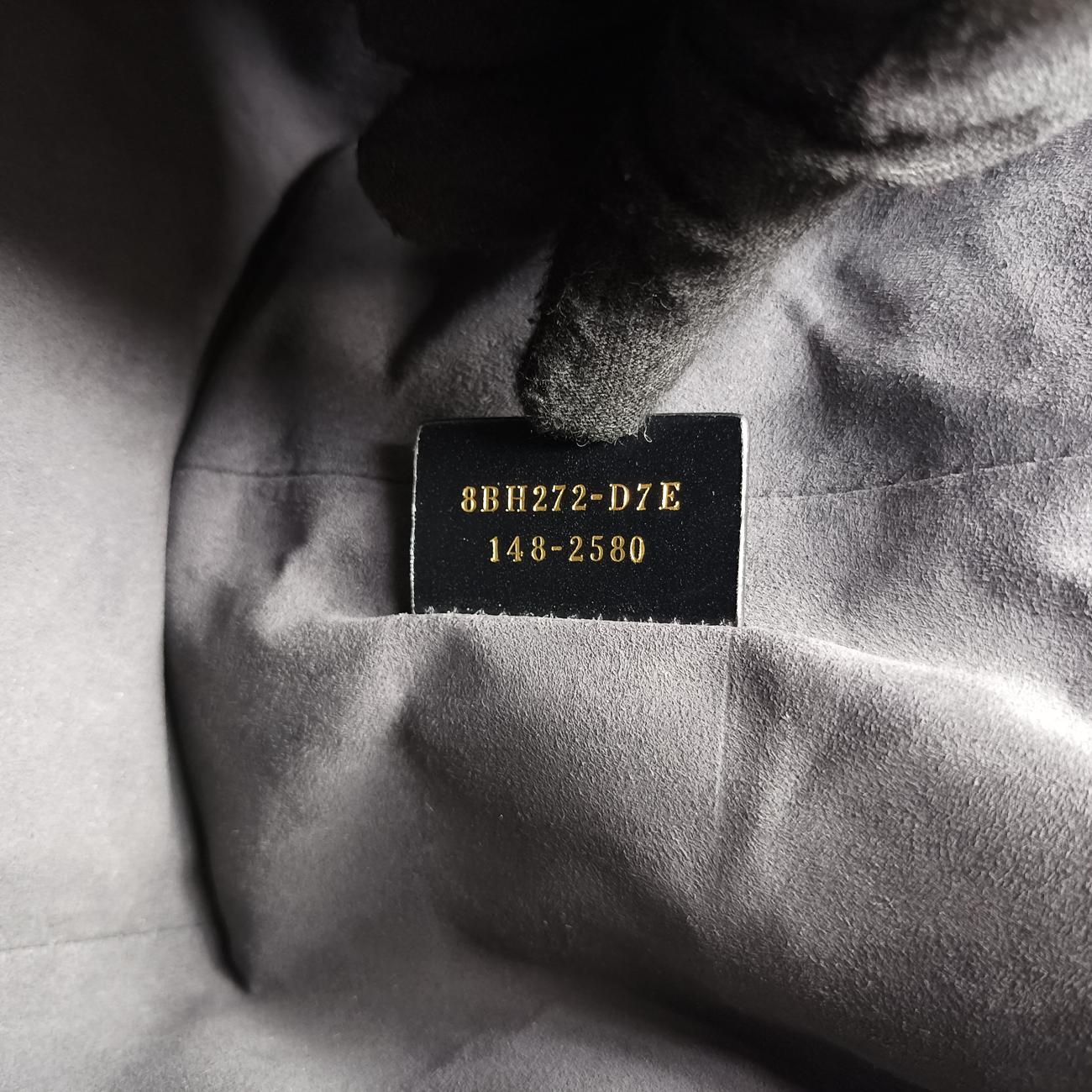 Secondhand Fendi Troisjours Black Leather 8BH272 handbag | stylenewstar