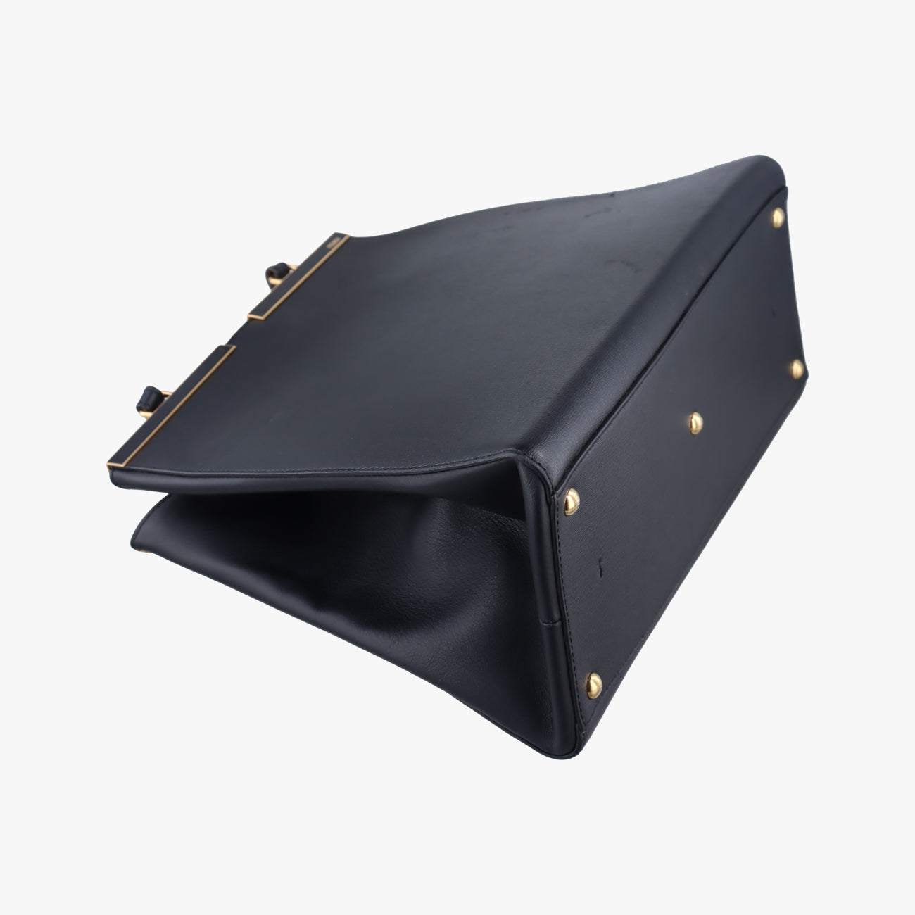 Secondhand Fendi Troisjours Black Leather 8BH272 handbag | stylenewstar