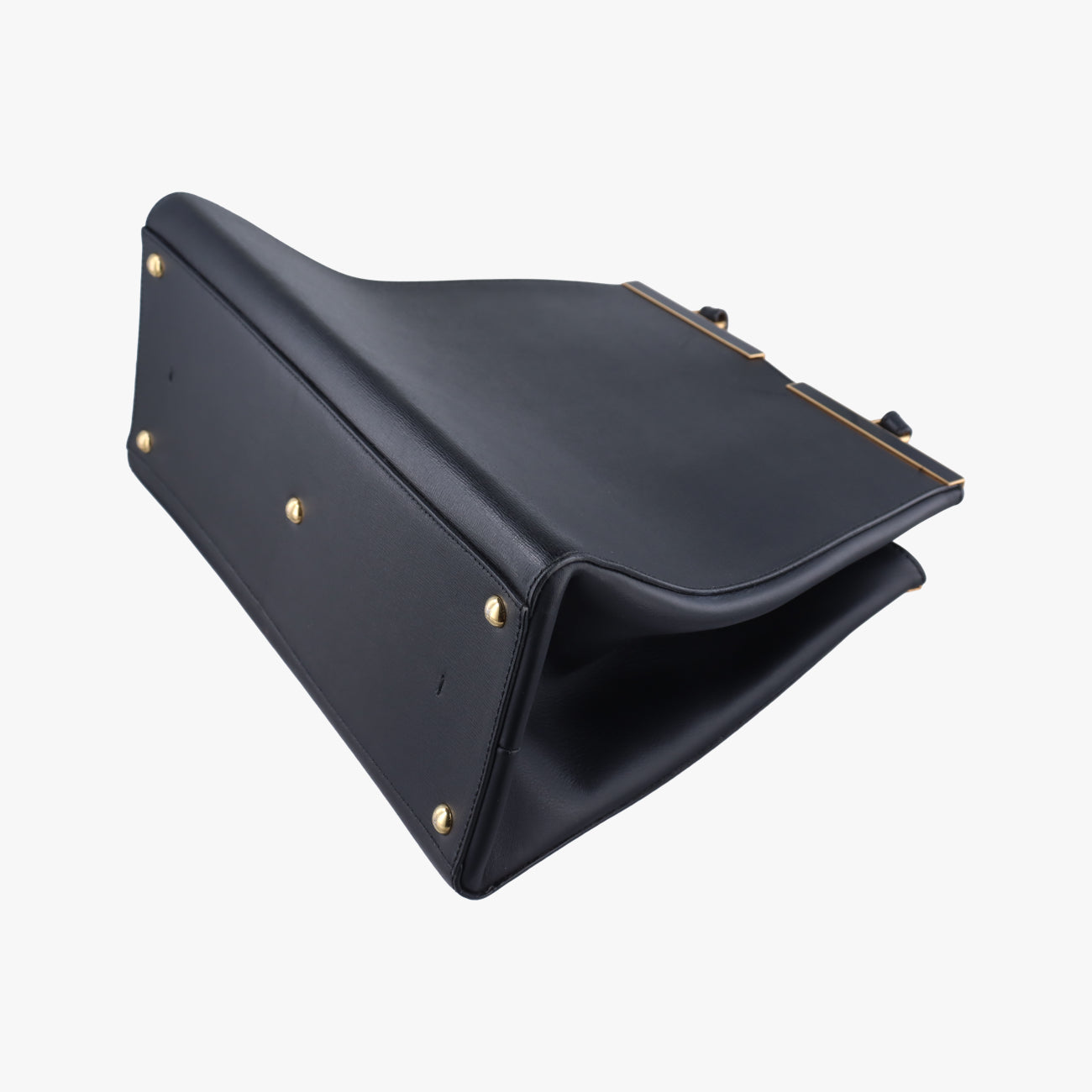 Secondhand Fendi Troisjours Black Leather 8BH272 handbag | stylenewstar