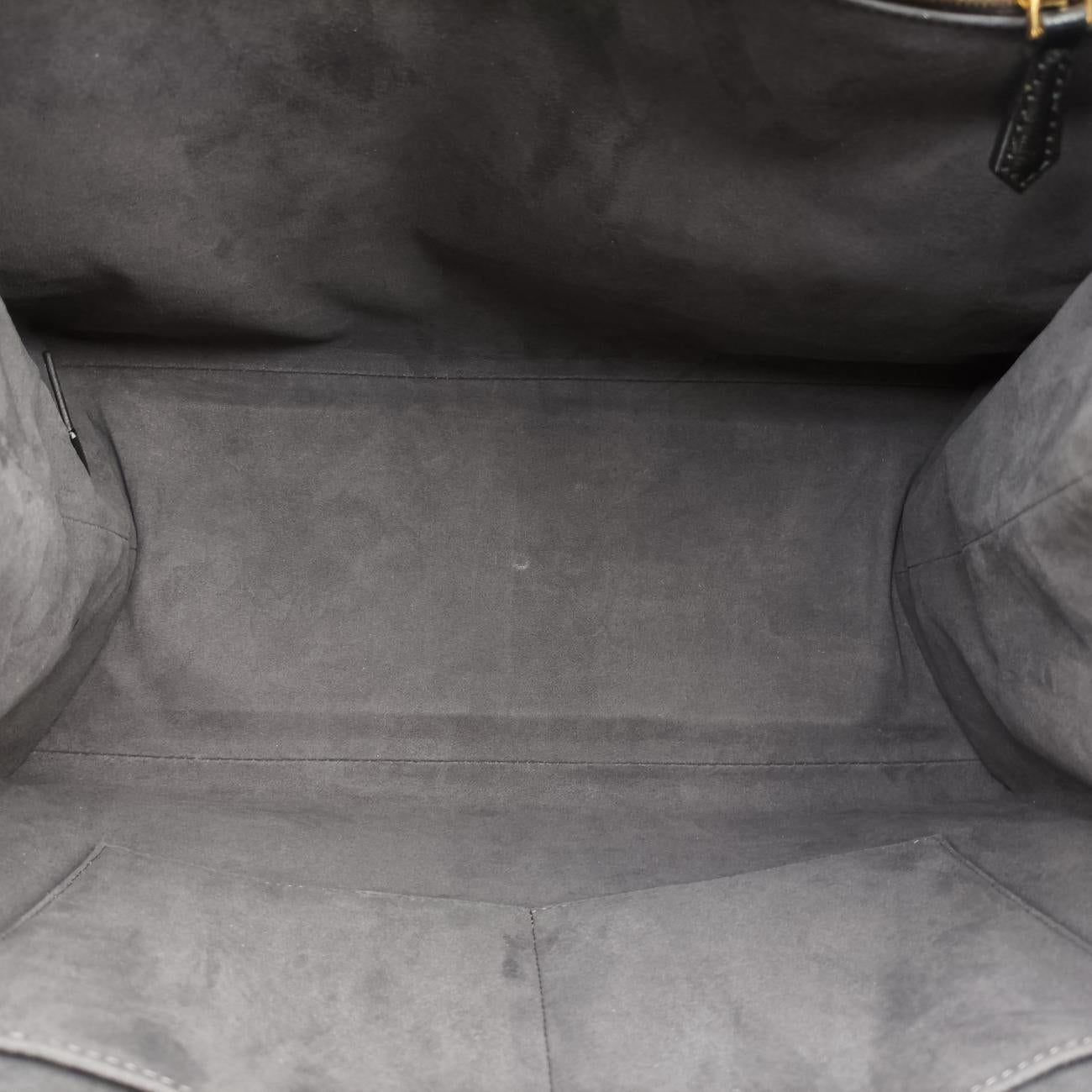 Secondhand Fendi Troisjours Black Leather 8BH272 handbag | stylenewstar