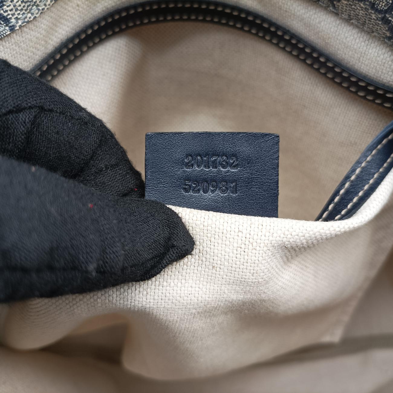 Pre-owned Gucci GG Plus Messenger Brown×black PVC coated canvas 201732 shoulderbag | stylenewstar