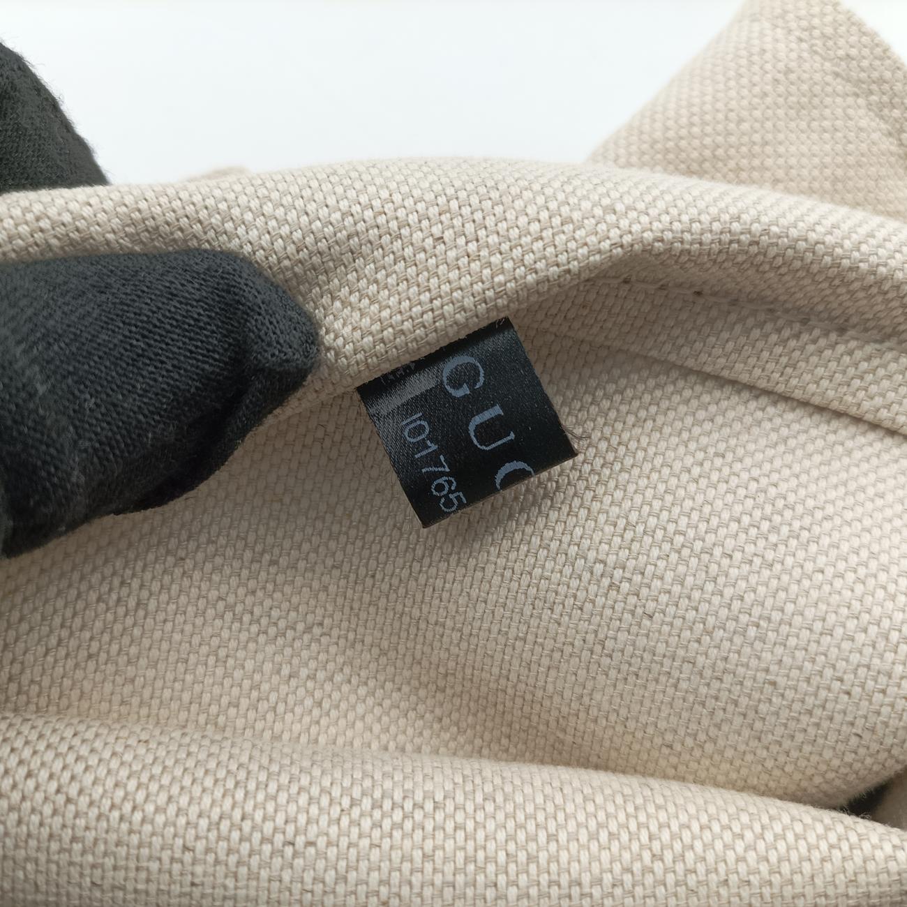 Pre-owned Gucci GG Plus Messenger Brown×black PVC coated canvas 201732 shoulderbag | stylenewstar