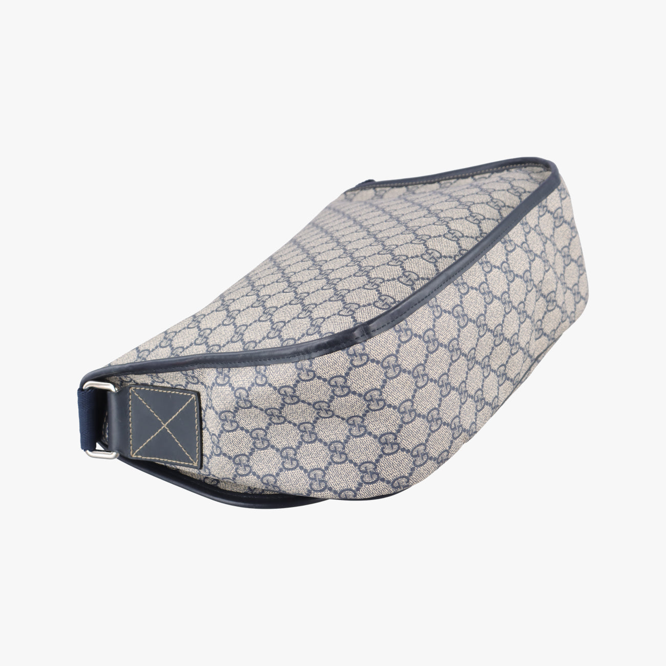 Pre-owned Gucci GG Plus Messenger Brown×black PVC coated canvas 201732 shoulderbag | stylenewstar