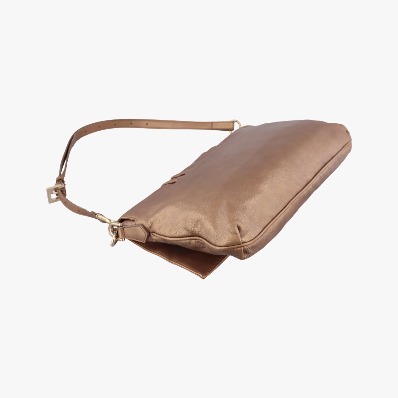 Secondhand Fendi Mia Flap Golden Leather 8BT163 shoulderbag | stylenewstar