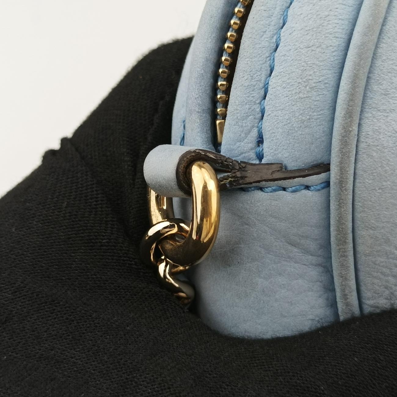 Secondhand Gucci Soho Blue Leather 353965 shoulderbag | stylenewstar