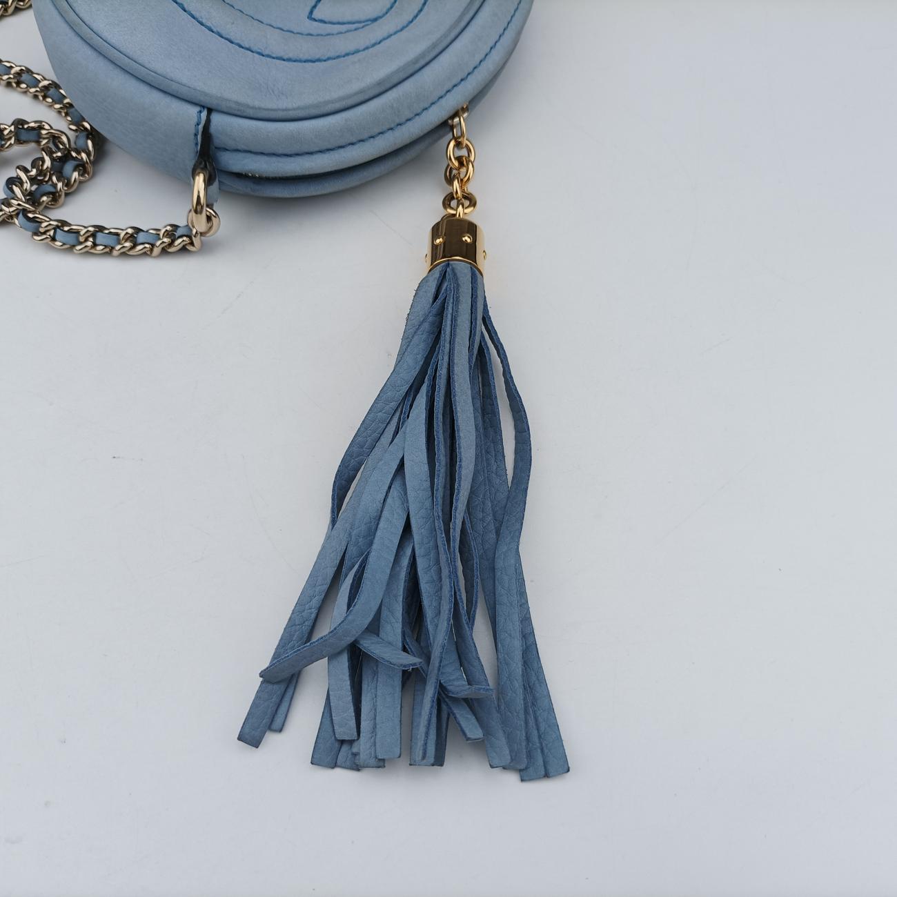 Secondhand Gucci Soho Blue Leather 353965 shoulderbag | stylenewstar