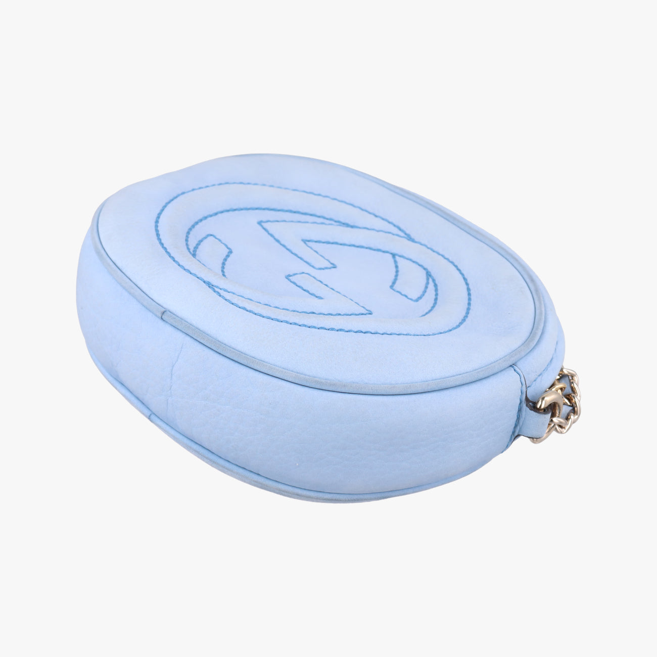 Secondhand Gucci Soho Blue Leather 353965 shoulderbag | stylenewstar