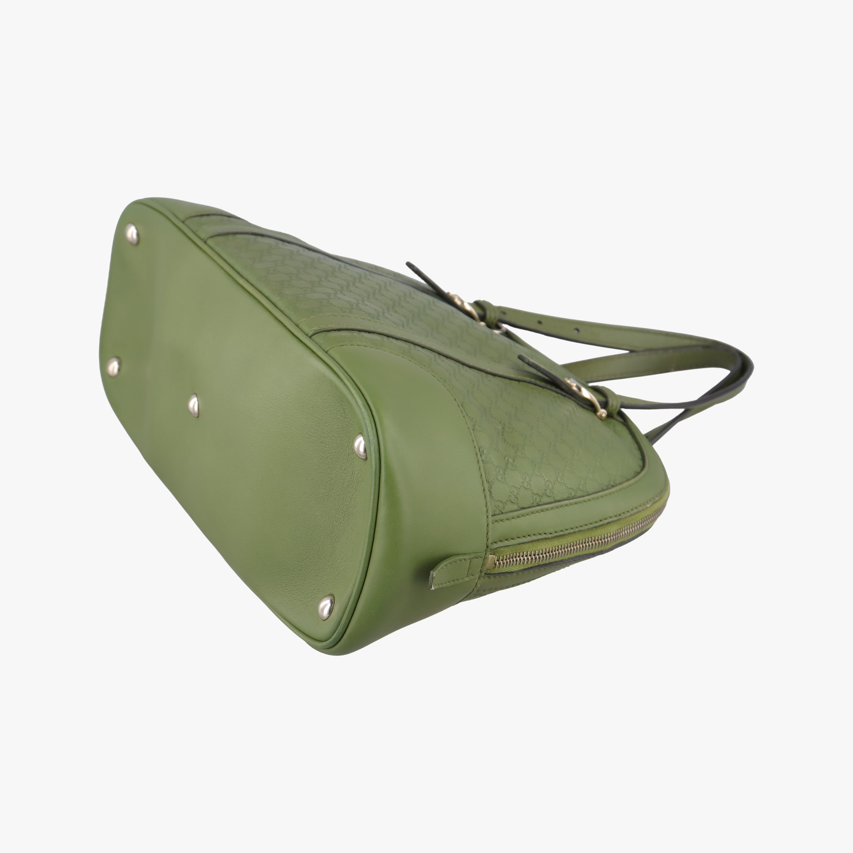 Vintage Gucci Microguccissima Green Leather 309617 handbag | stylenewstar