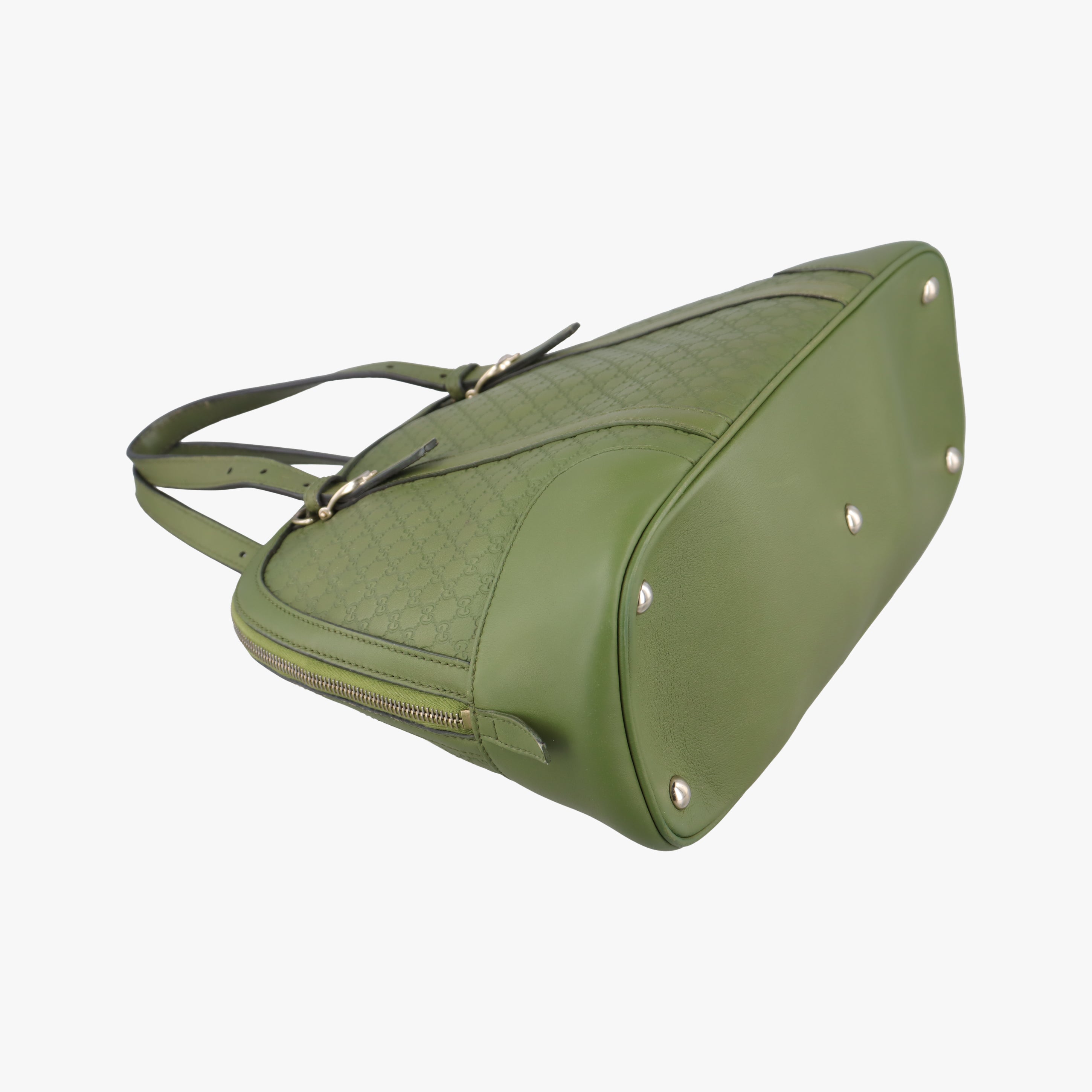 Vintage Gucci Microguccissima Green Leather 309617 handbag | stylenewstar