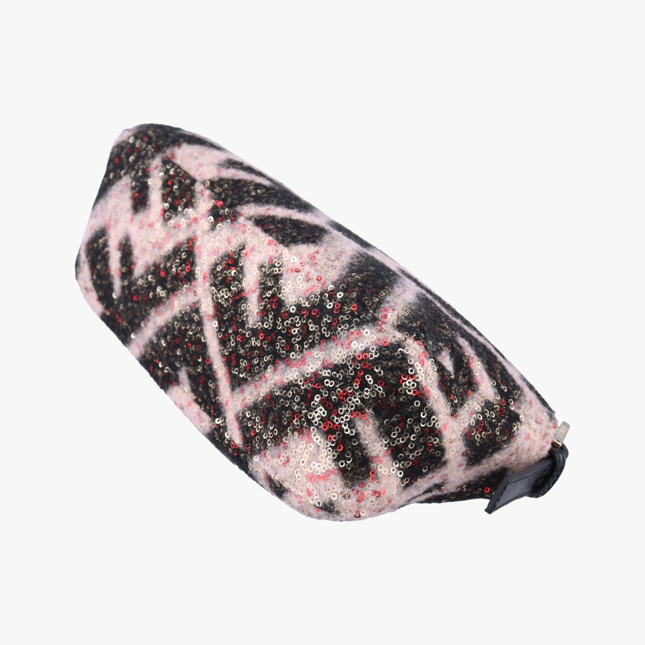 Pre-owned Fendi Zucchino Baguette Multicolour sequins 8BR003 shoulderbag | stylenewstar