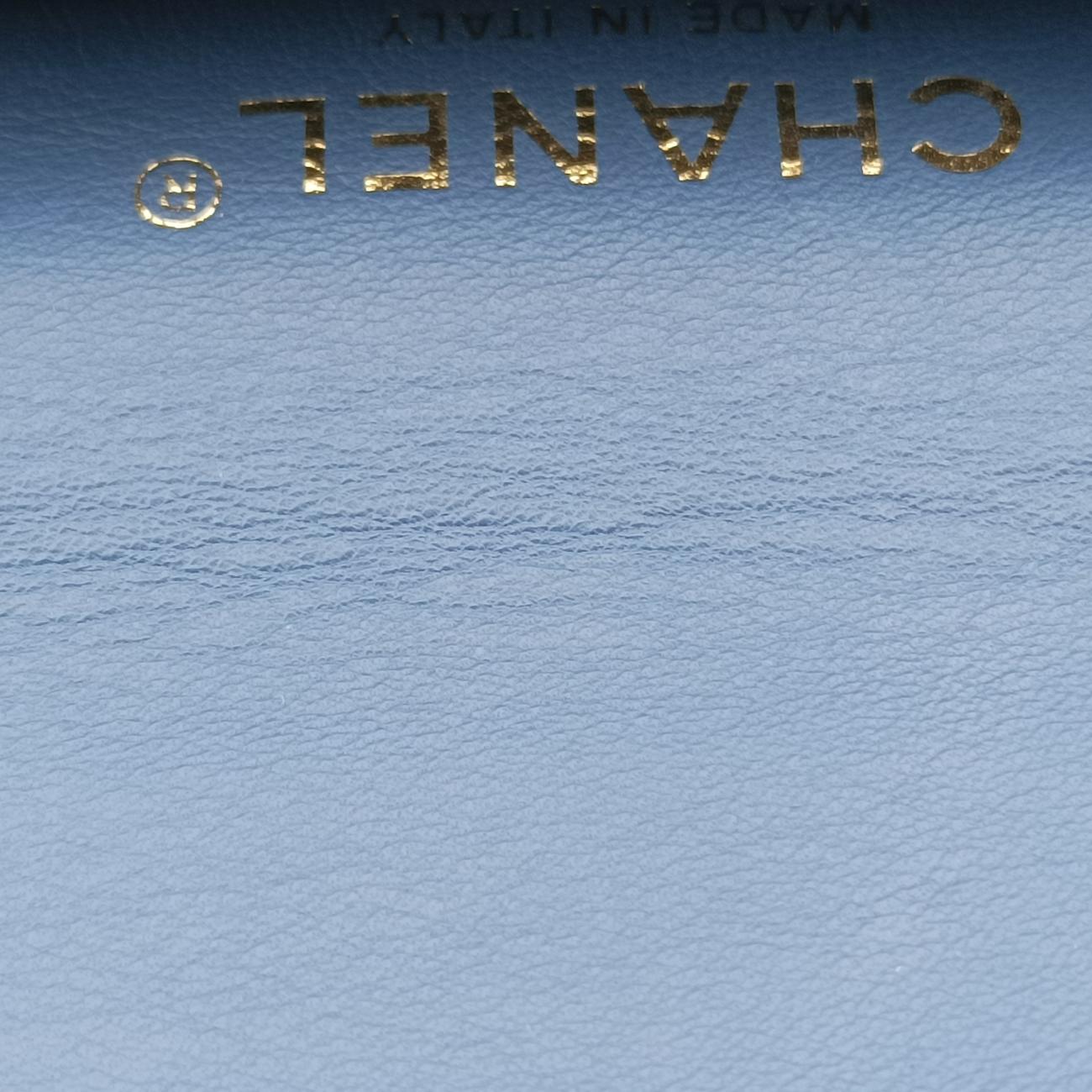 Secondhand Chanel Matelasse coco mark Blue Patent A92534 shoulderbag | stylenewstar