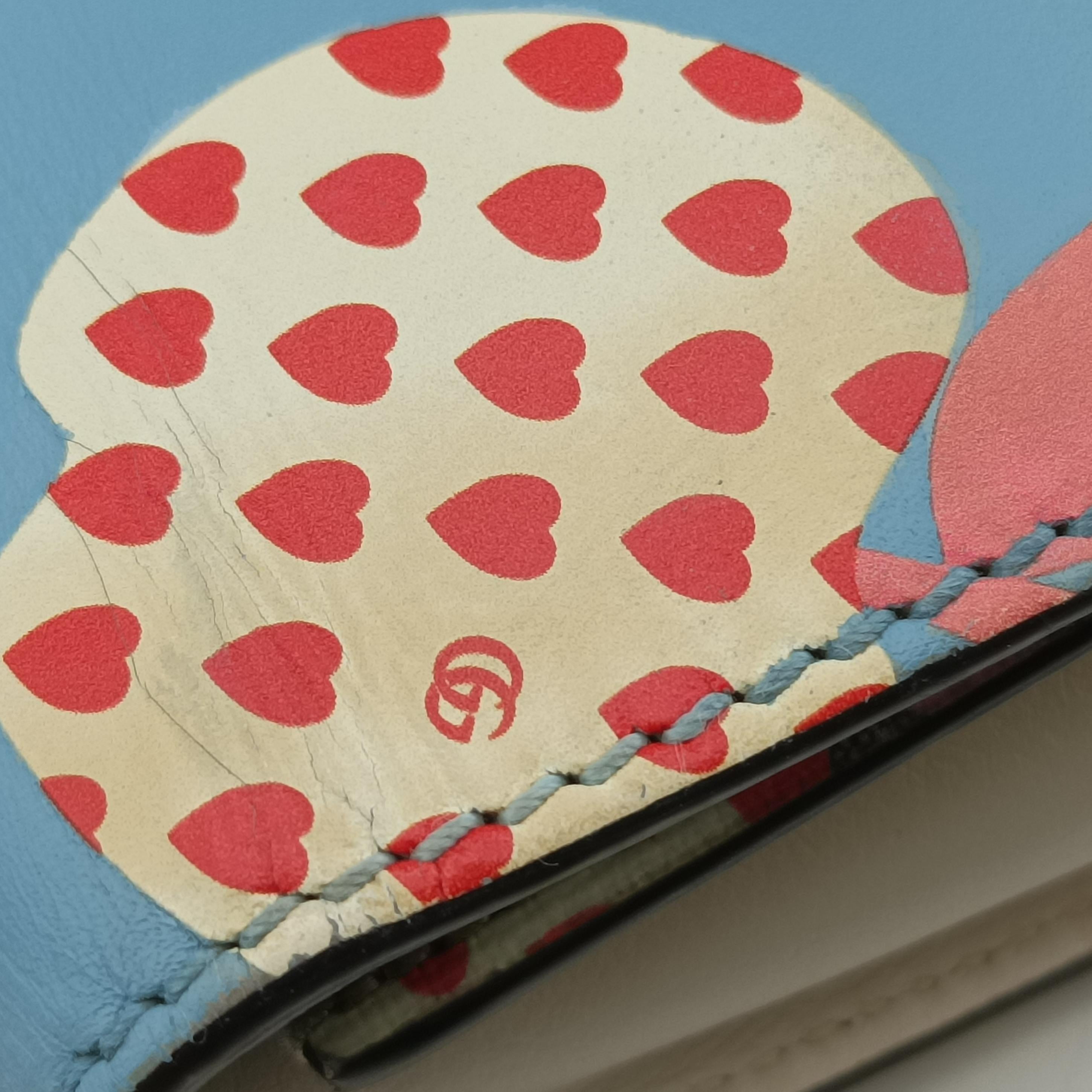 Vintage Gucci Padlock Beige x Blue x Multicolor PVC coated canvas 409487 shoulderbag | stylenewstar