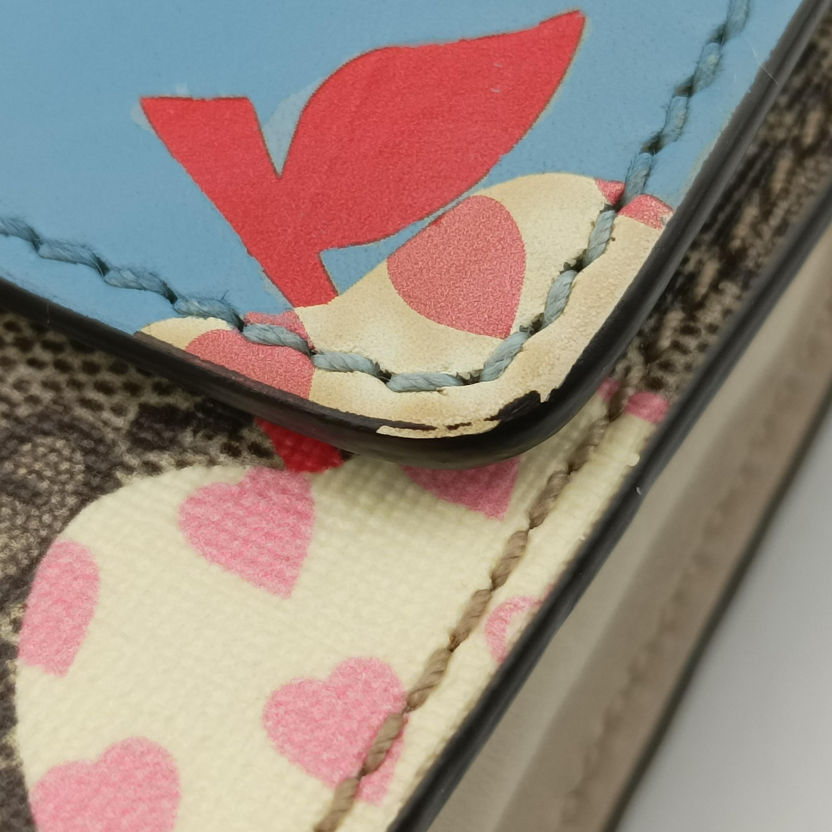 Vintage Gucci Padlock Beige x Blue x Multicolor PVC coated canvas 409487 shoulderbag | stylenewstar