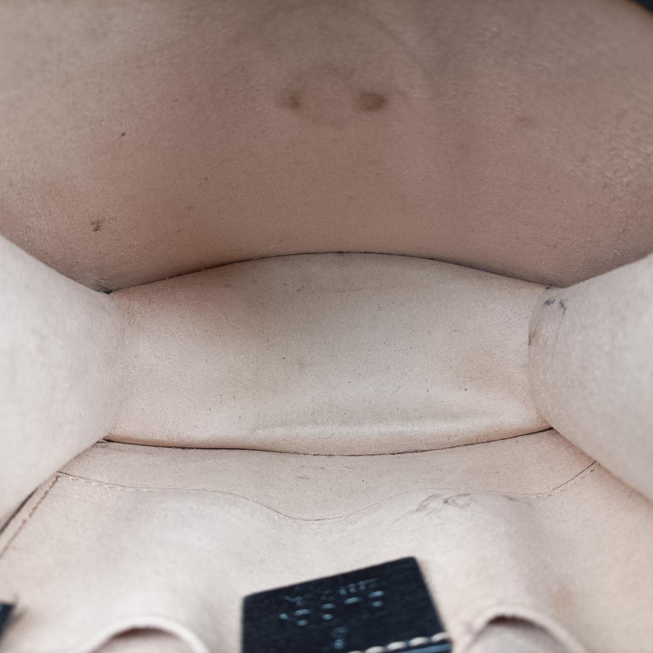 Pre-owned Gucci Web Crystal Butterfly Linea Totem Blackｘmulticolor Leather 505387 shoulderbag | stylenewstar